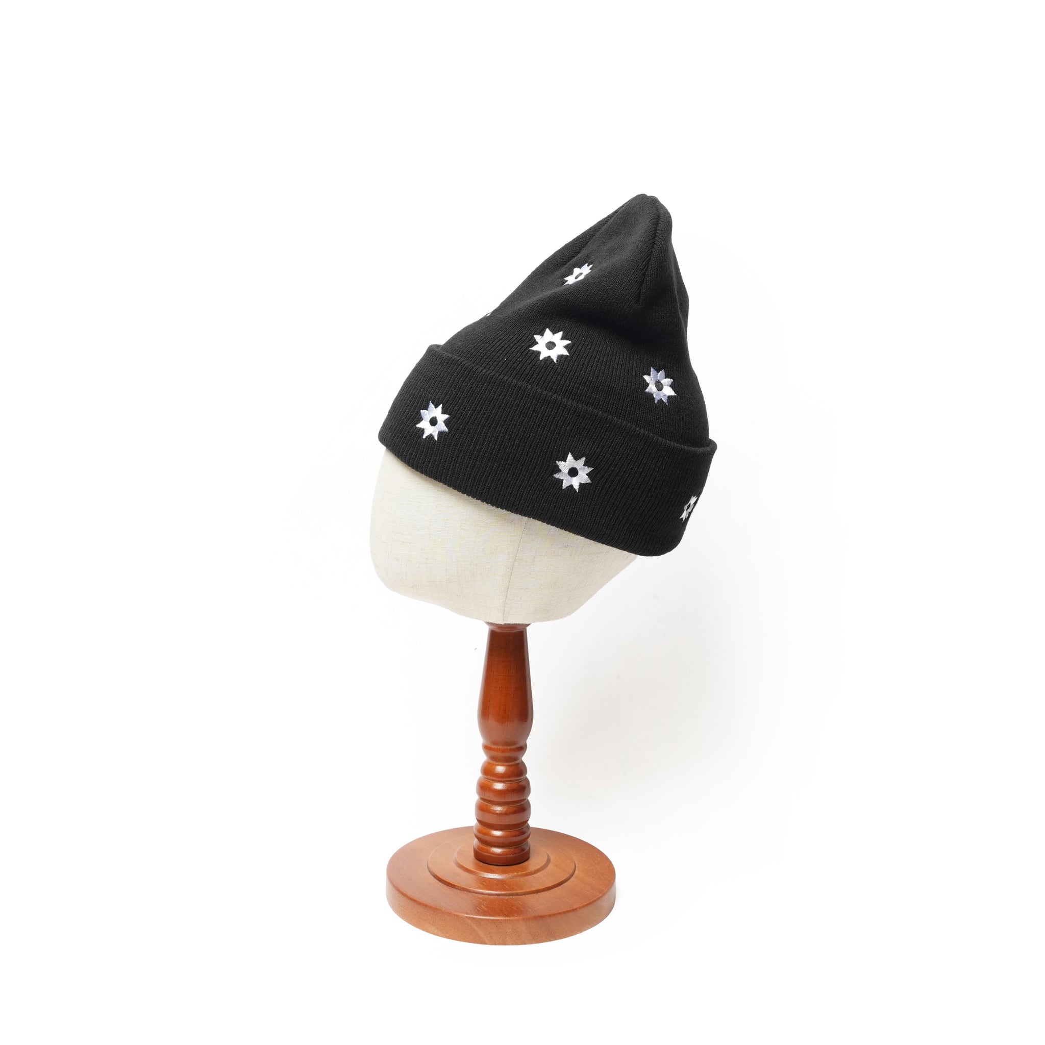 Flower Basic beanie – Black | NICK GEAR | 入荷予定アイテム