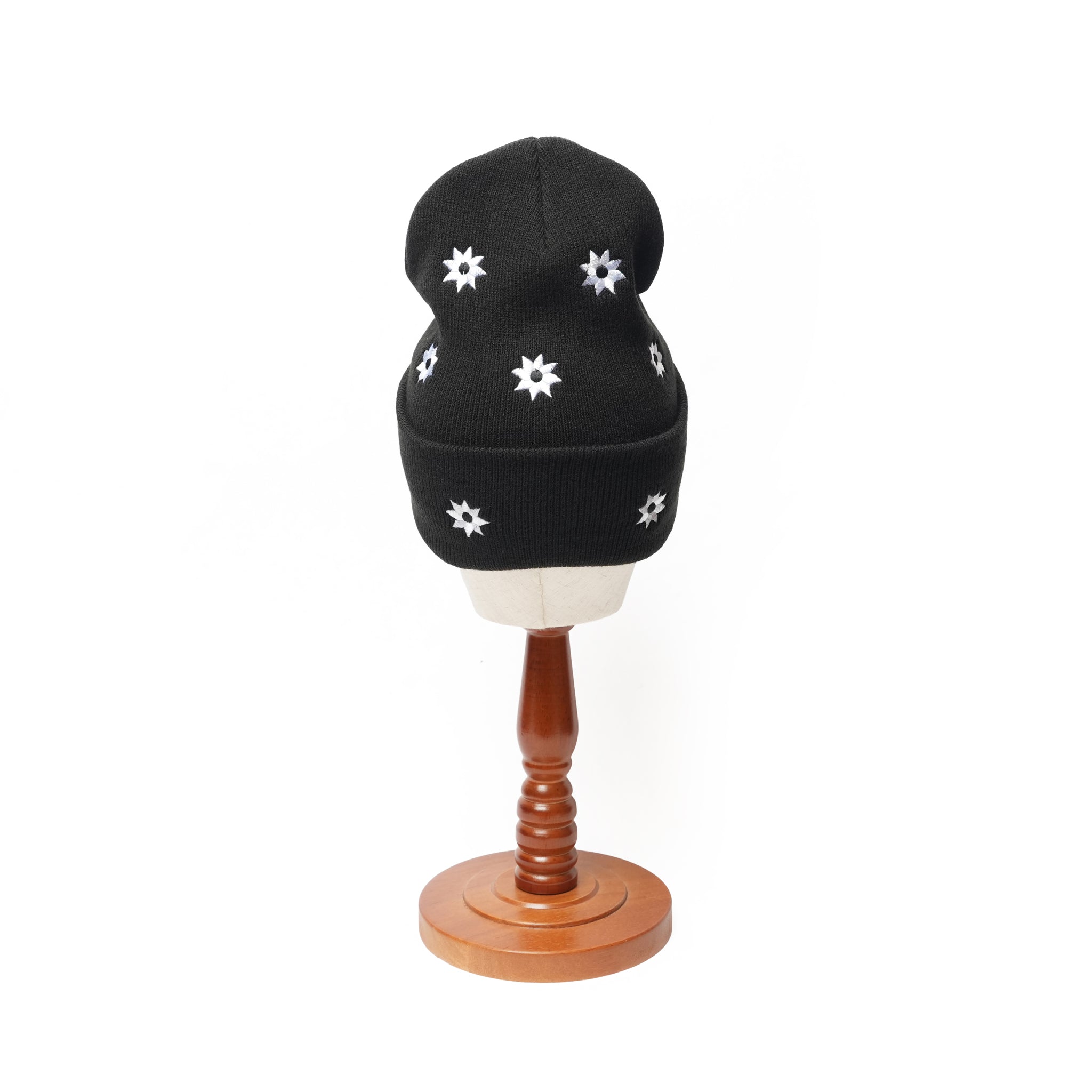 Flower Basic beanie – Black | NICK GEAR | 入荷予定アイテム
