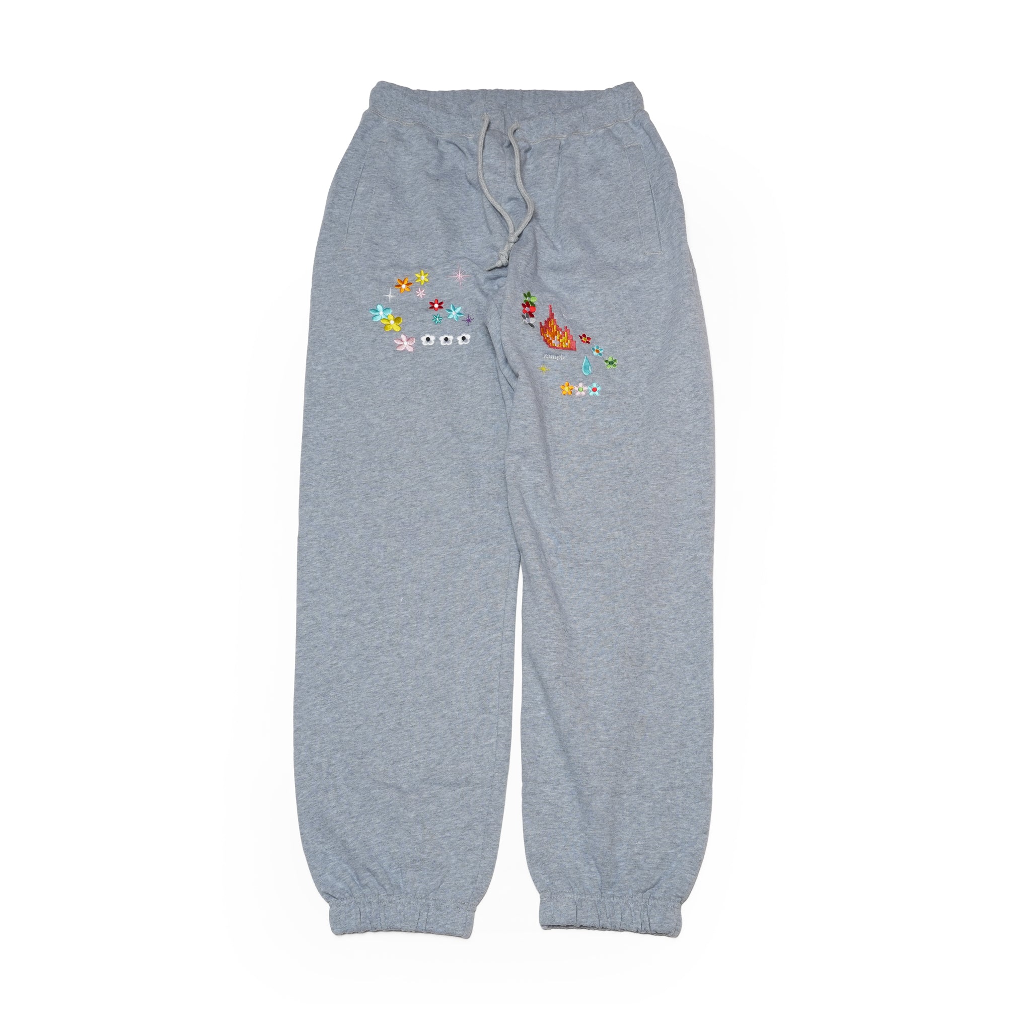 Sample embroidery pants – Gray | NICK GEAR | 入荷予定アイテム