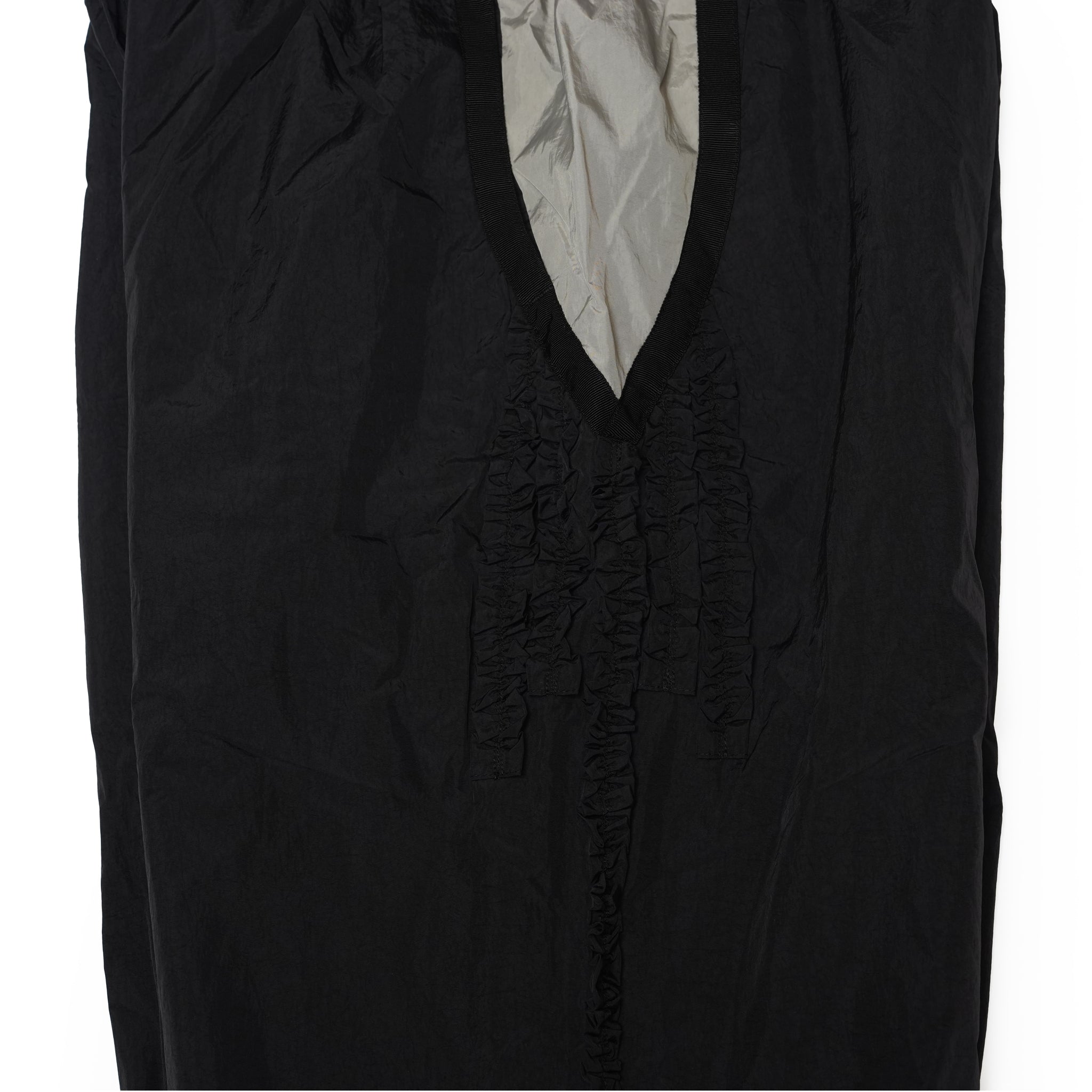 Nylon Ruffle pants – Black | NICK GEAR | 入荷予定アイテム