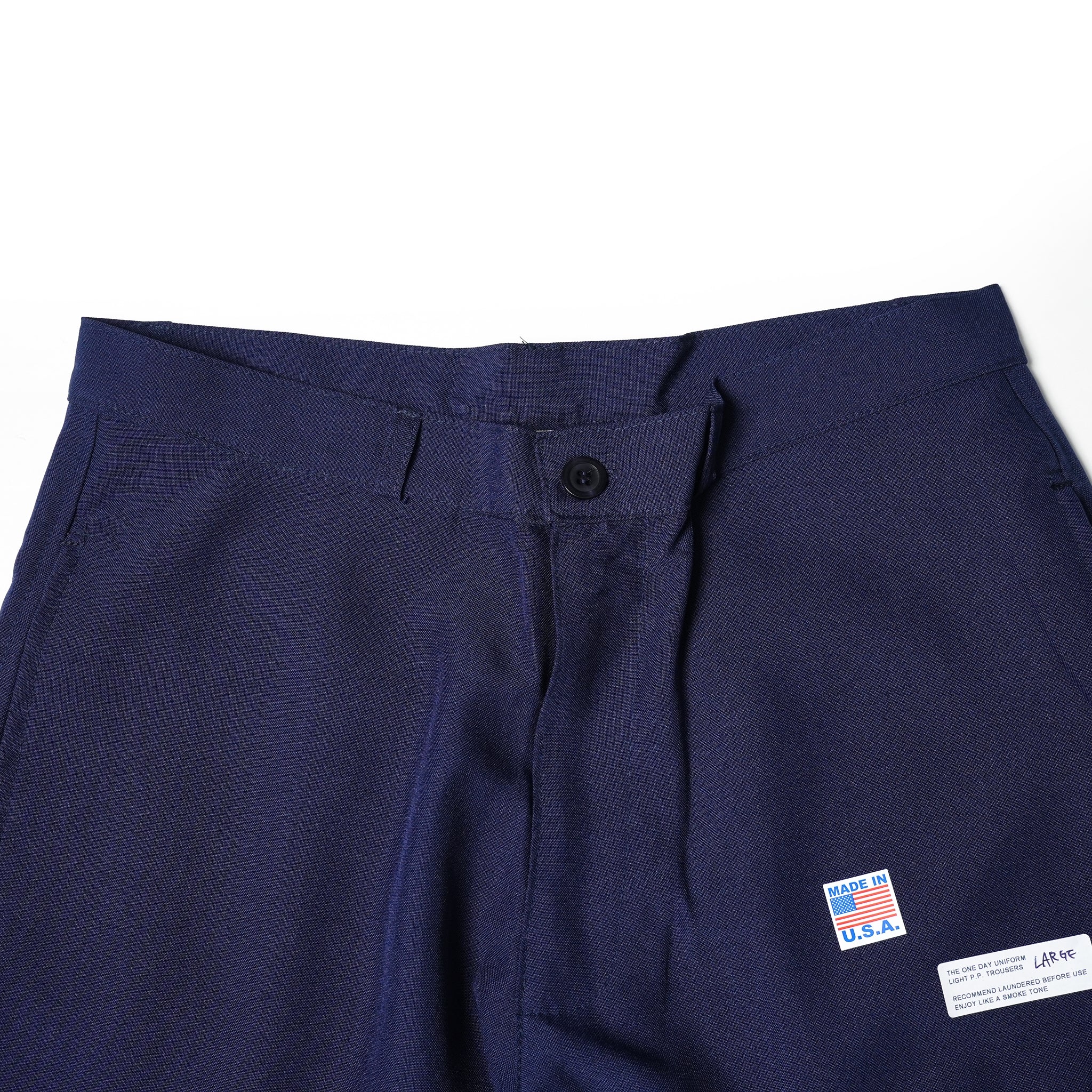 Name:SMOKE TONE THE ONE DAY UNIFORM LIGHT P.P. TROUSERS | Color:Tiffan