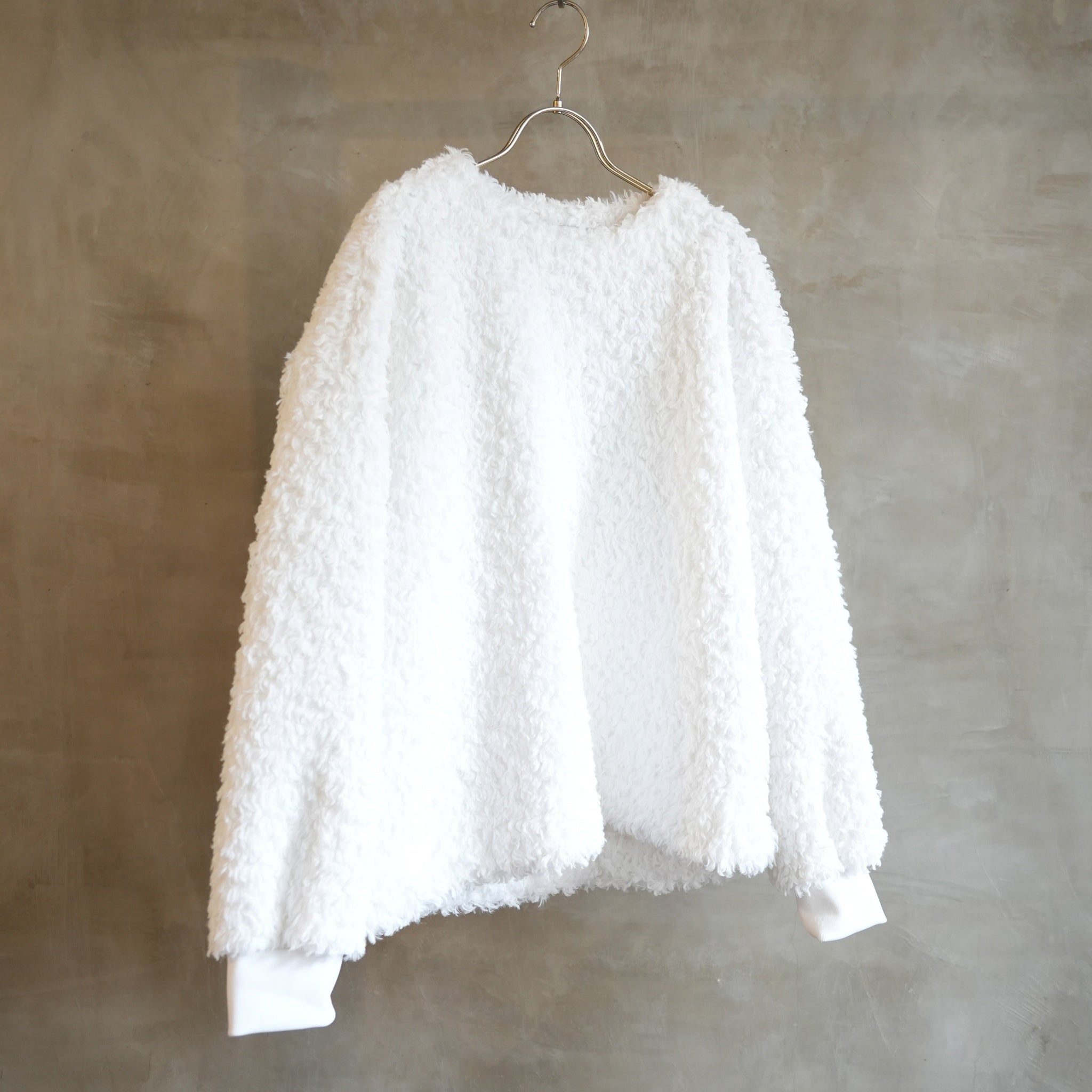 No:MW5STS02X_OFF WHITE | Name:BOUCLE TO | Color:Off White【MOLLIOLLI_モリオリ】【入荷予定アイテム・入荷連絡可能】