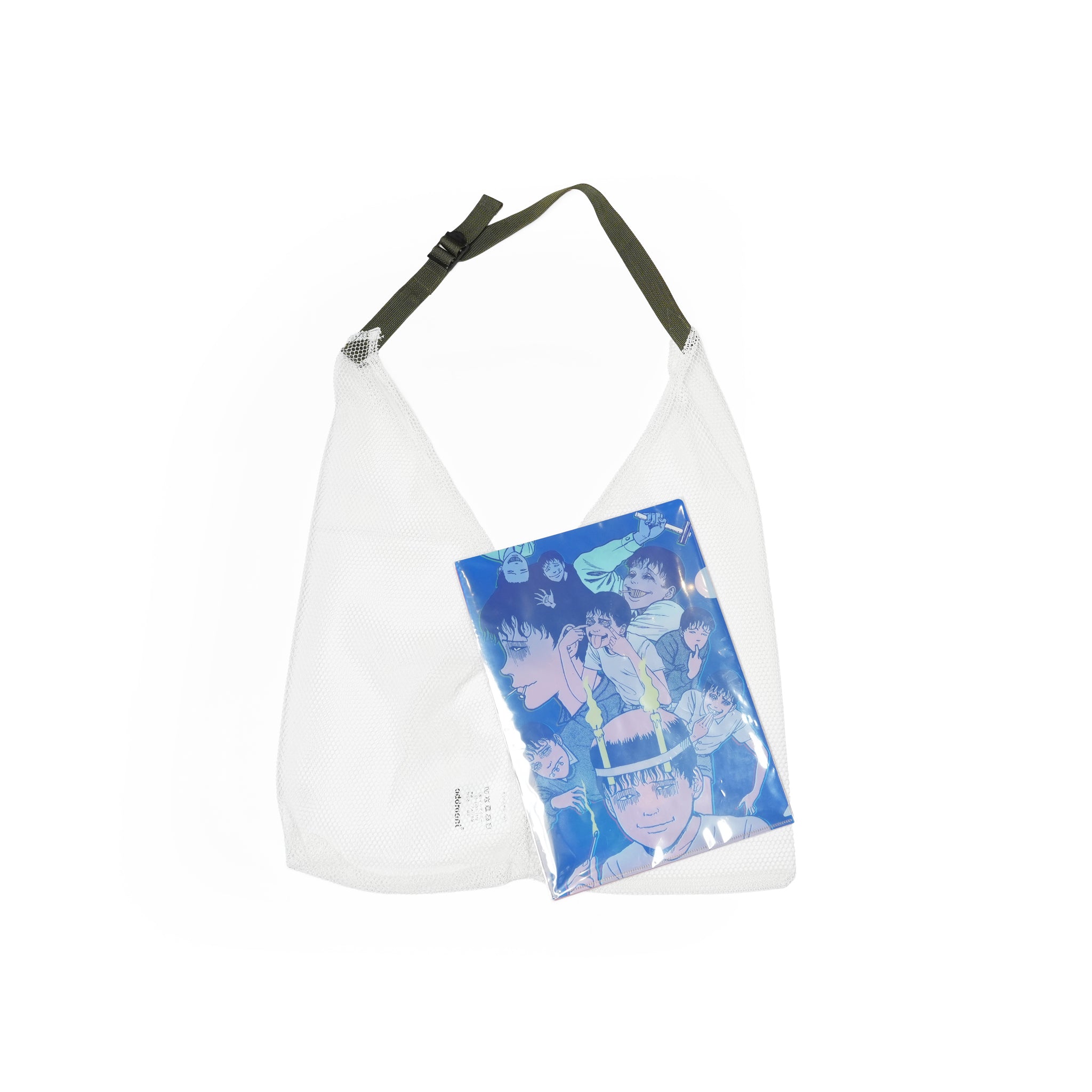 INDIVI NET SERIES TOTE shoulder – White | ODDMENT【ネコポス選択可能】