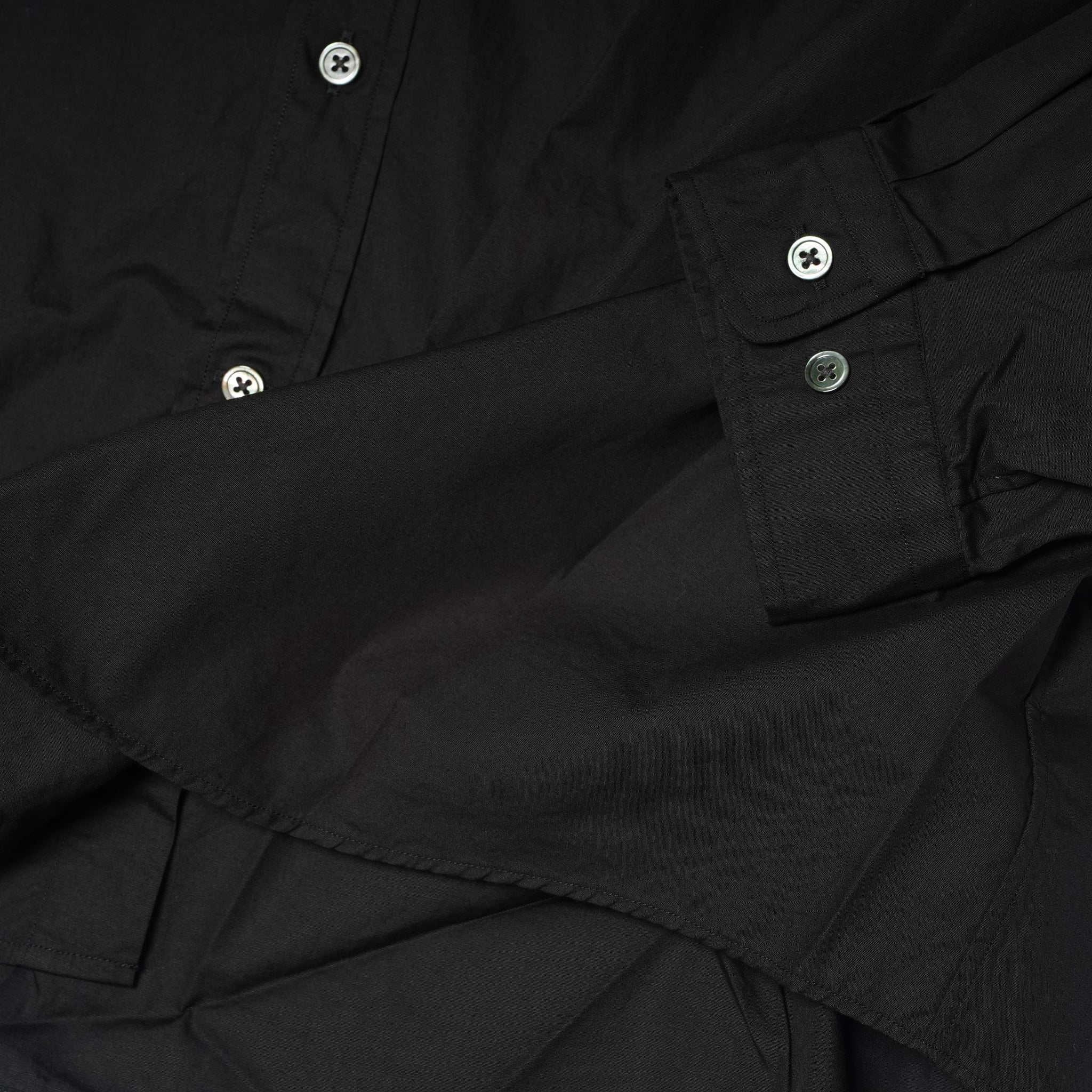REGULAR WIDE SHIRT-BROAD – Black | CATTA