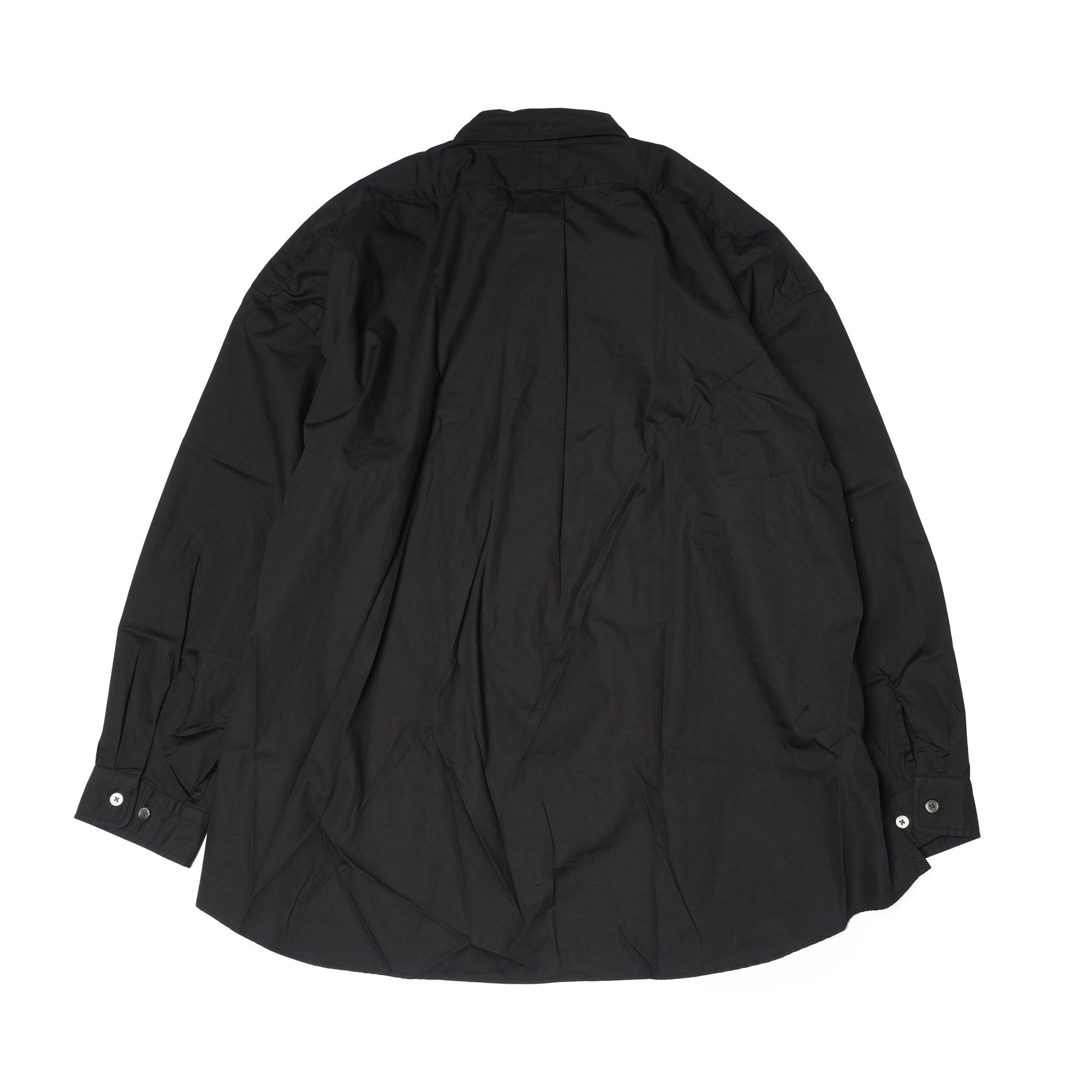 REGULAR WIDE SHIRT-BROAD – Black | CATTA