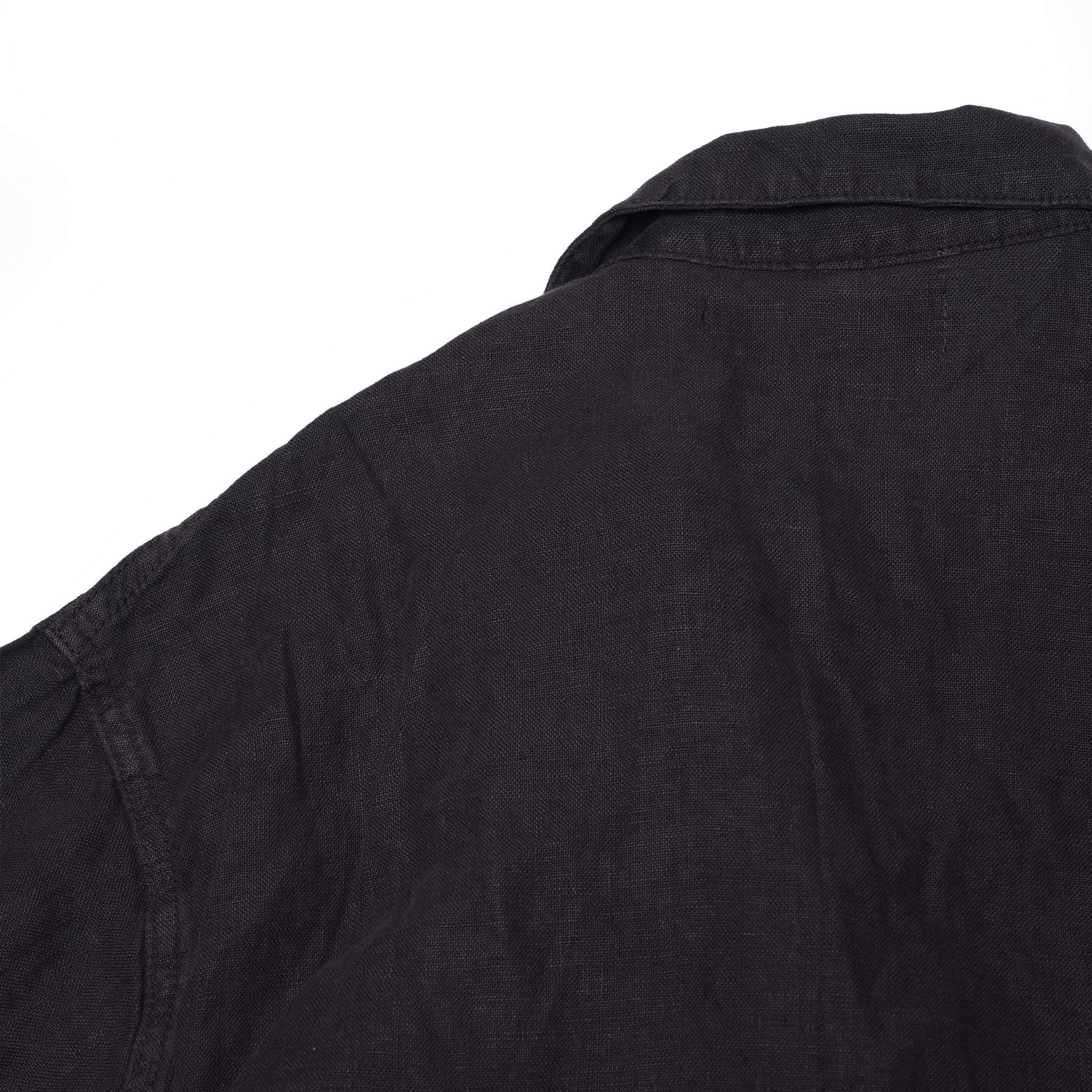 F.D.A. Black Sesame Linen Dinner Jacket | Meals Clothing