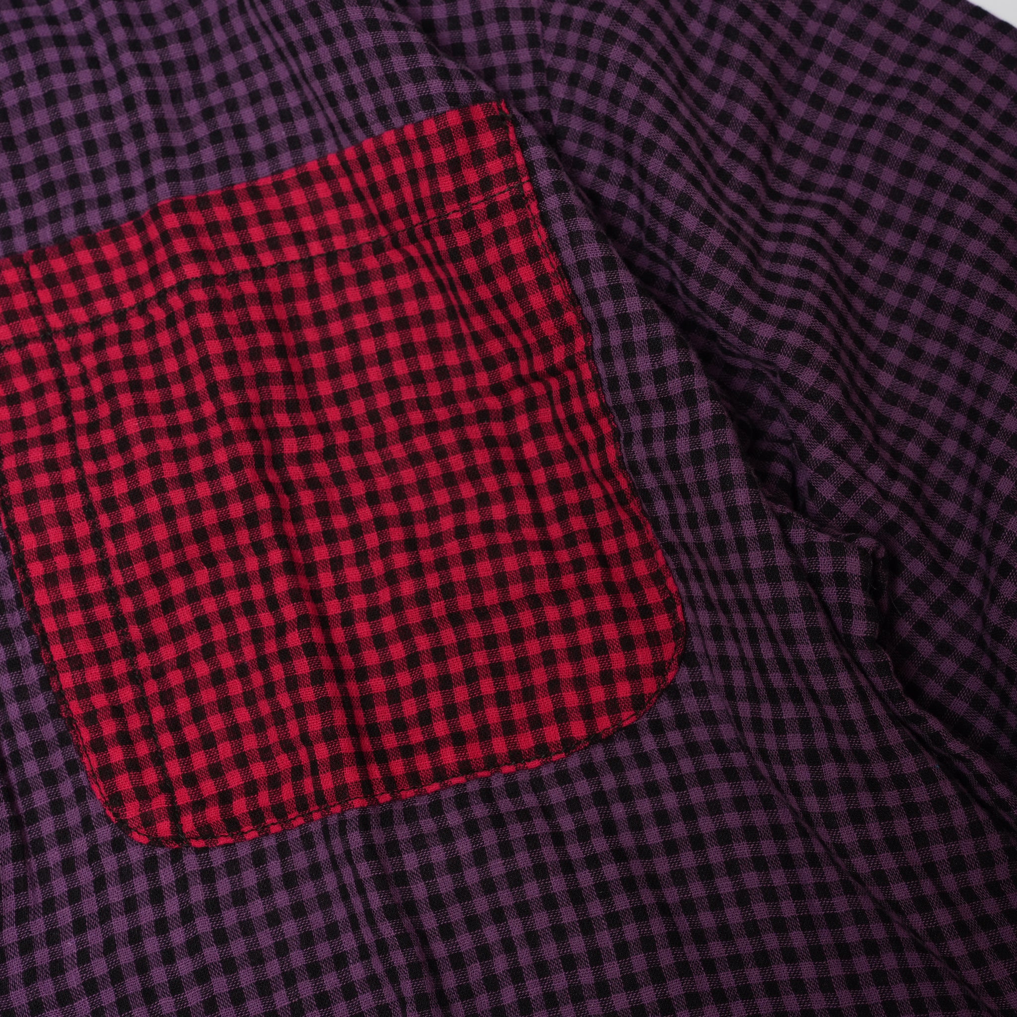 Grape Plaid Work Shirt | Meals Clothing