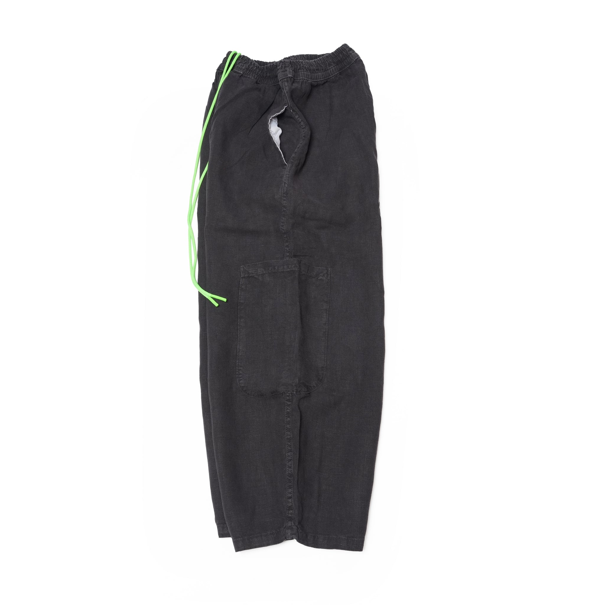 F.D.A. Black Sesame Linen Chef Pant | Meals Clothing