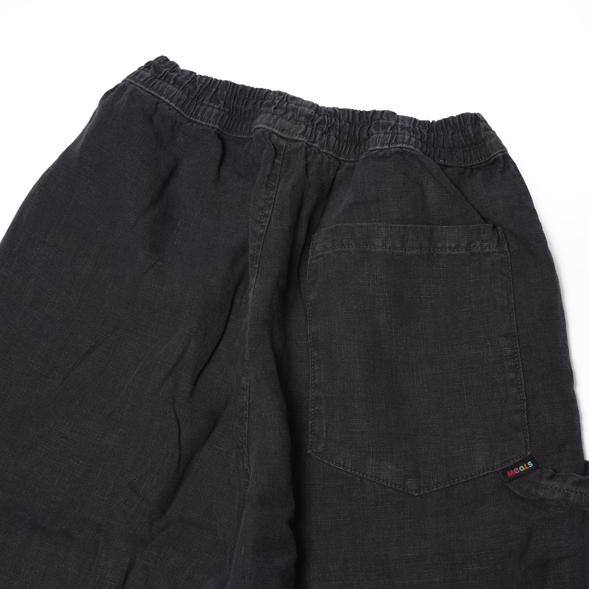 F.D.A. Black Sesame Linen Chef Pant | Meals Clothing