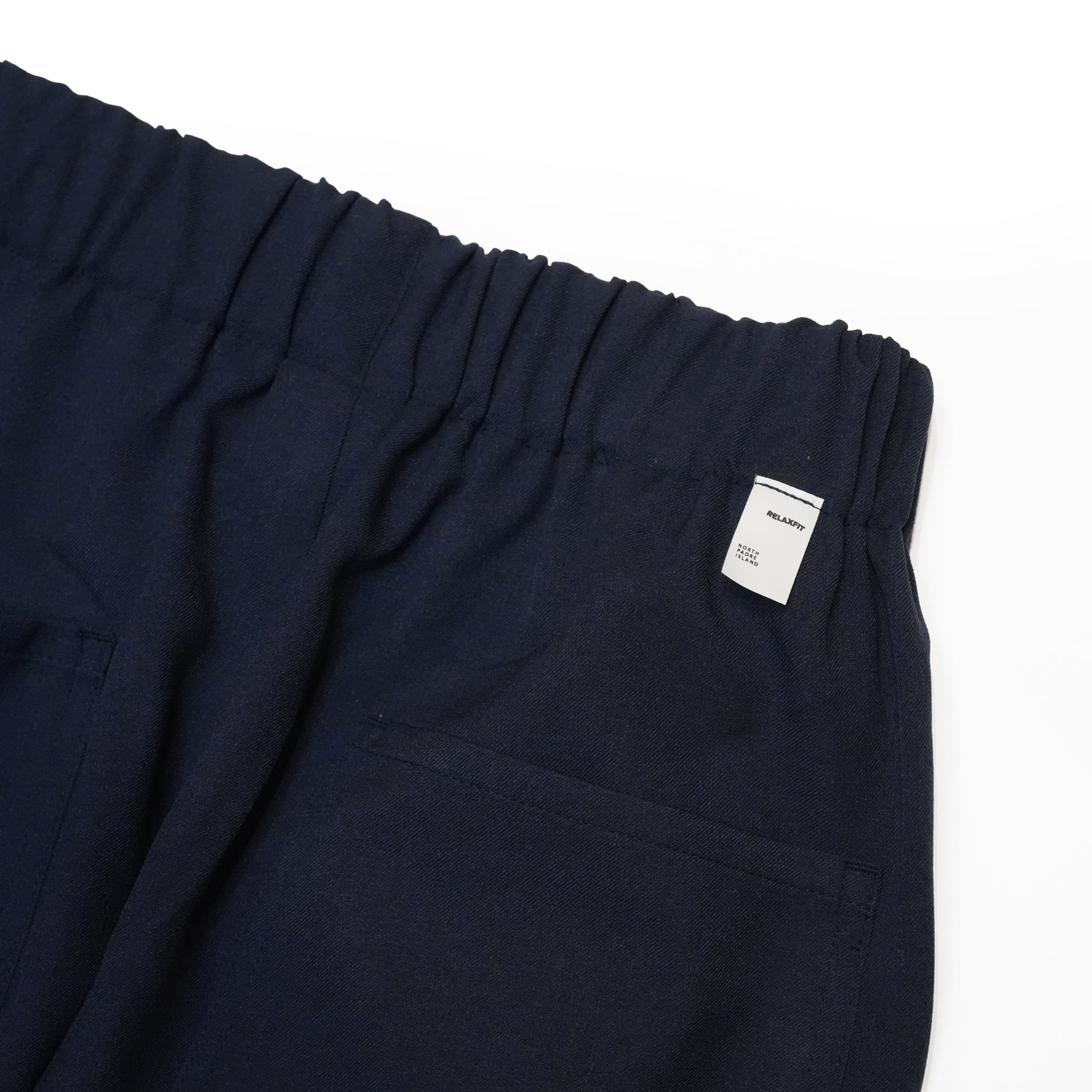 RELAX FIT №11 NPID polyester suitsfabric Beachslacks 🏝️ Color:Navy【RELAX FIT_リラックスフィット】