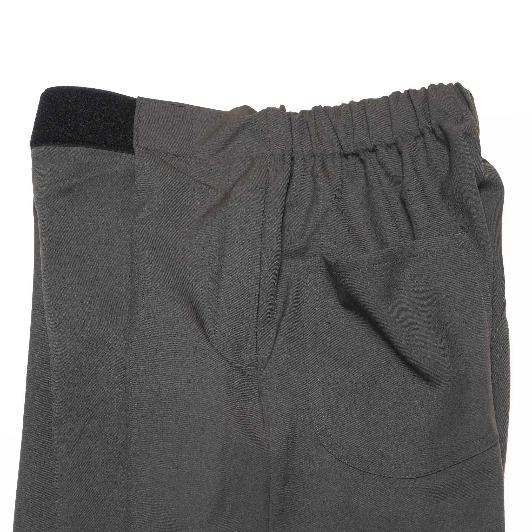 RELAX FIT №11 NPID polyester suitsfabric Beachslacks 🏝️ Color:Charcoalgray【RELAX FIT_リラックスフィット】