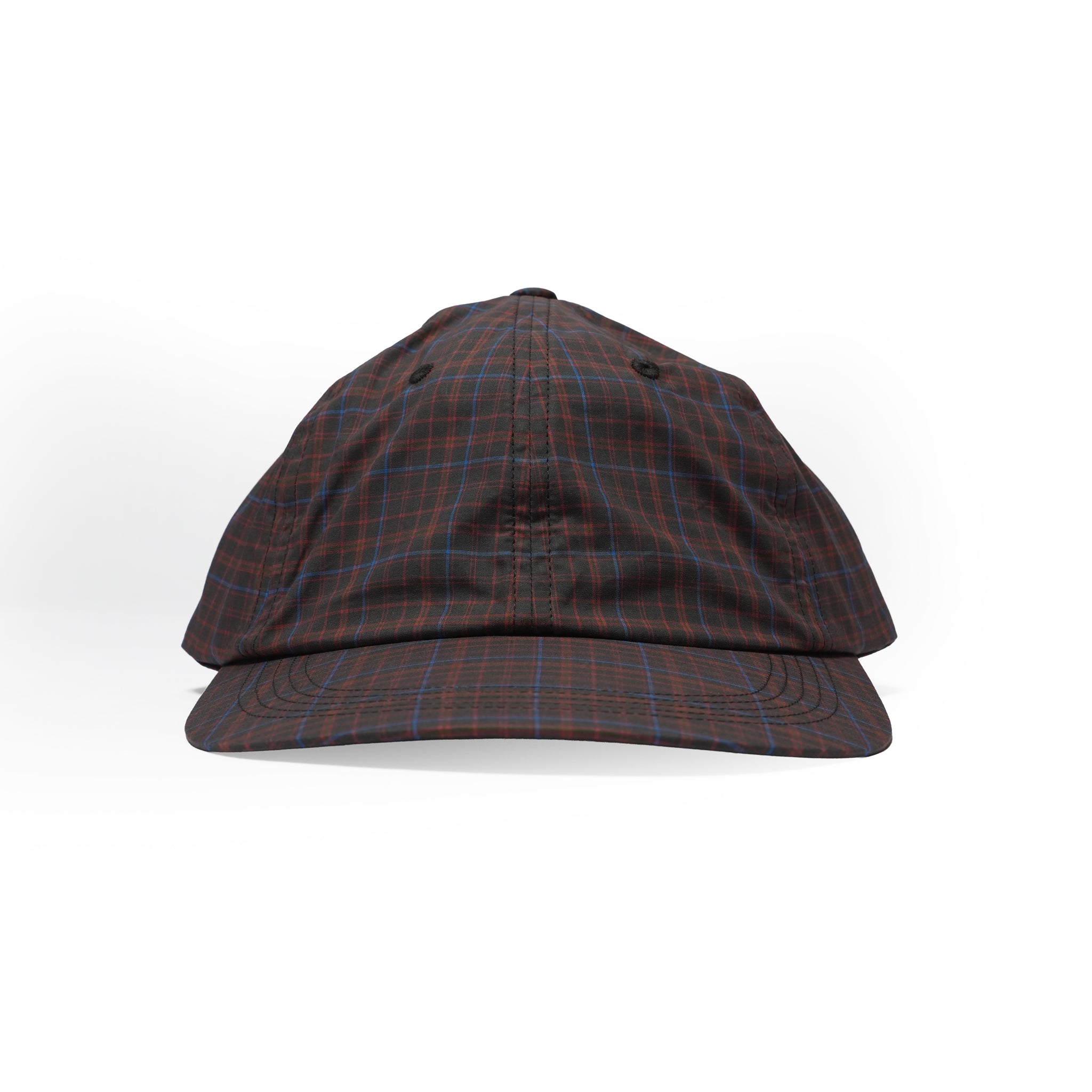 6 PANEL LONG BRIM CAP – Black(Check) | SHARE THE FANTASY