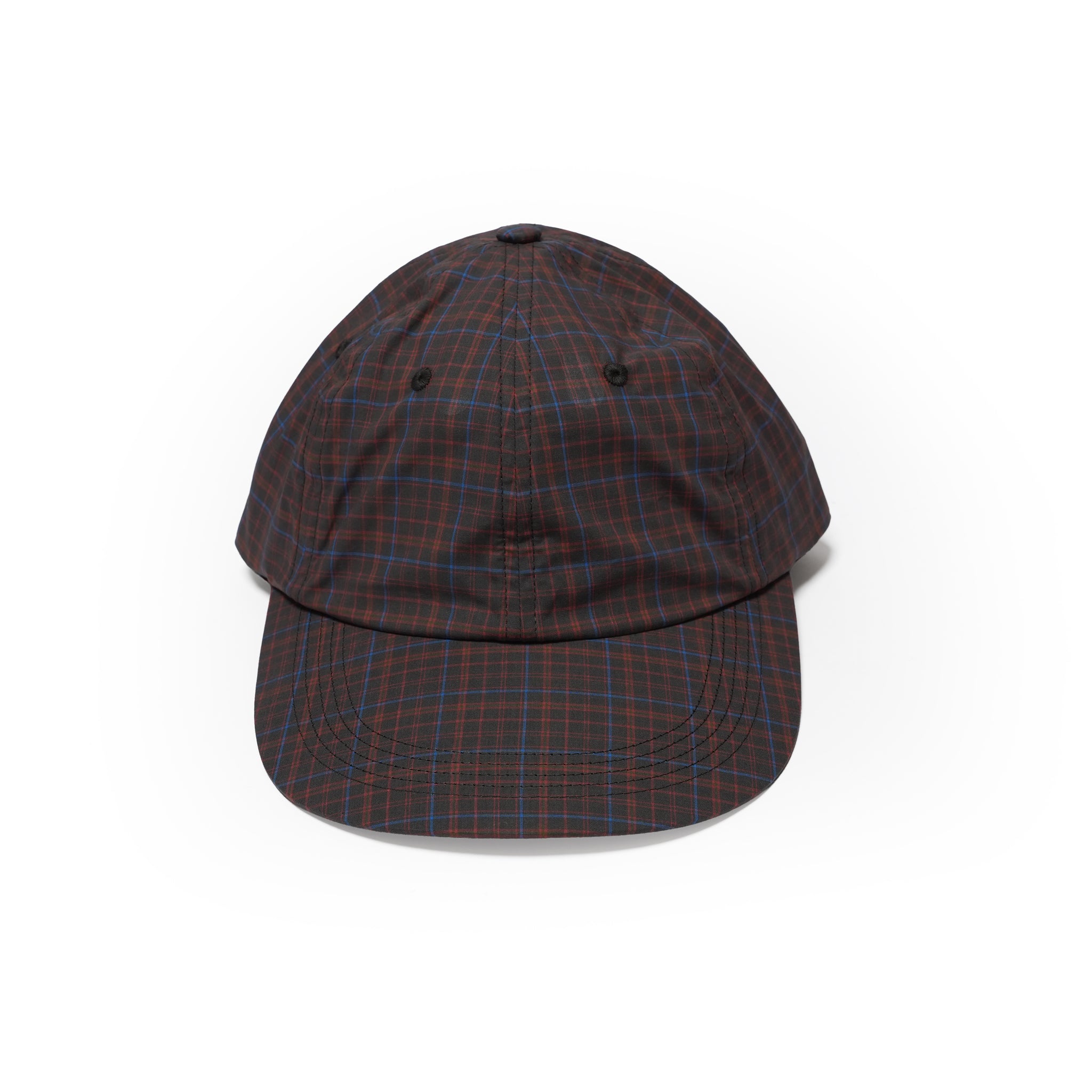6 PANEL LONG BRIM CAP – Black(Check) | SHARE THE FANTASY