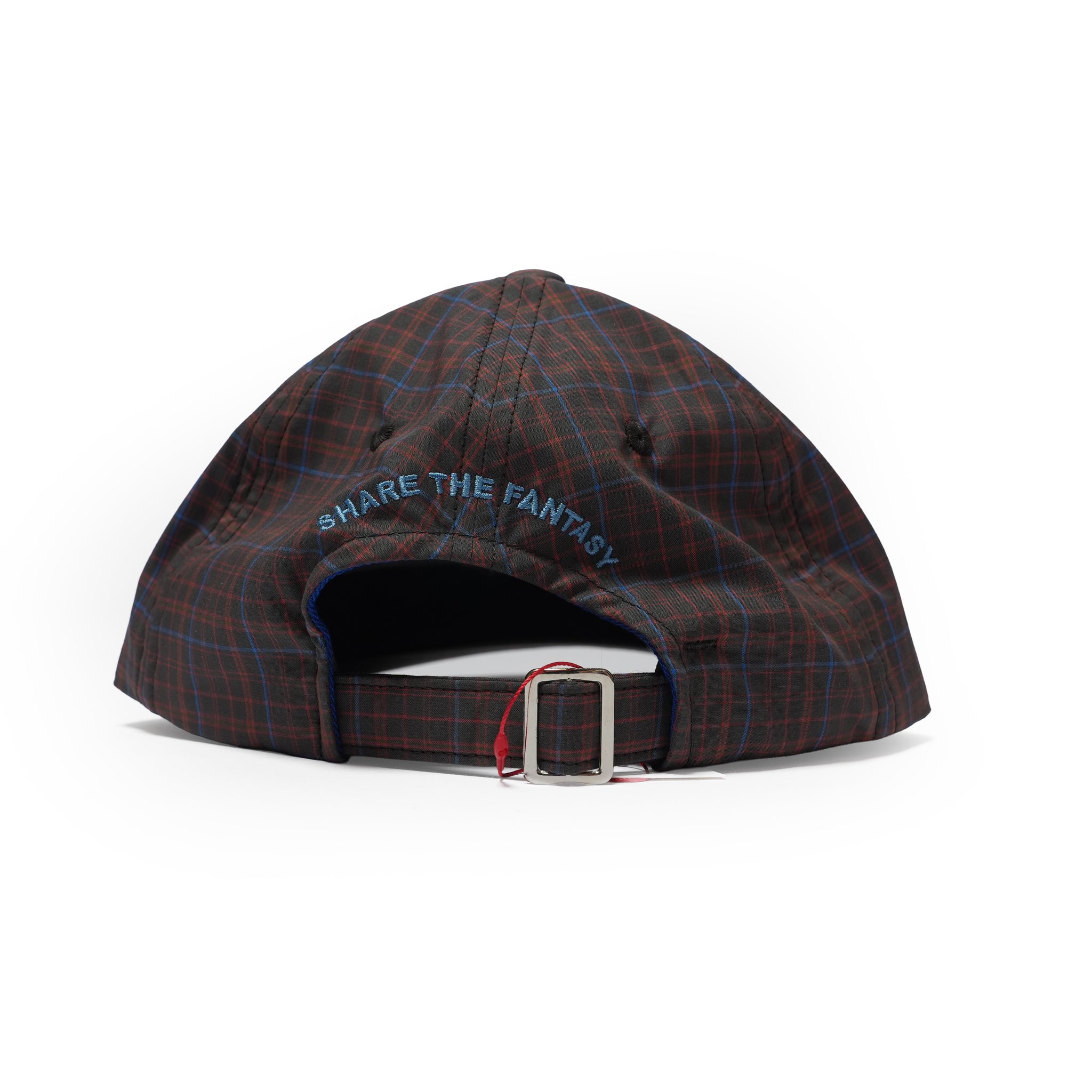 6 PANEL LONG BRIM CAP – Black(Check) | SHARE THE FANTASY
