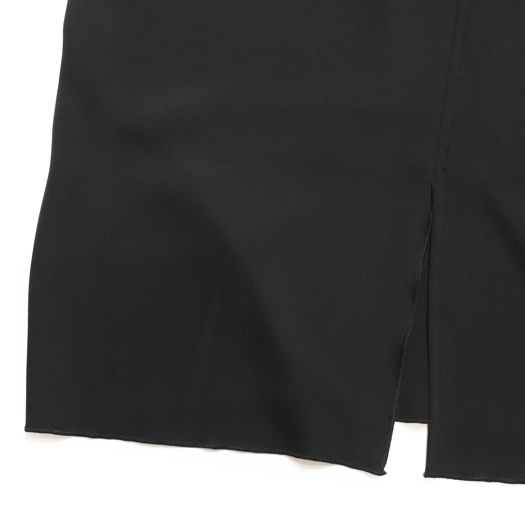 u neck cocoon dress – Black | WHT26HOP4079_Black | WHYTO