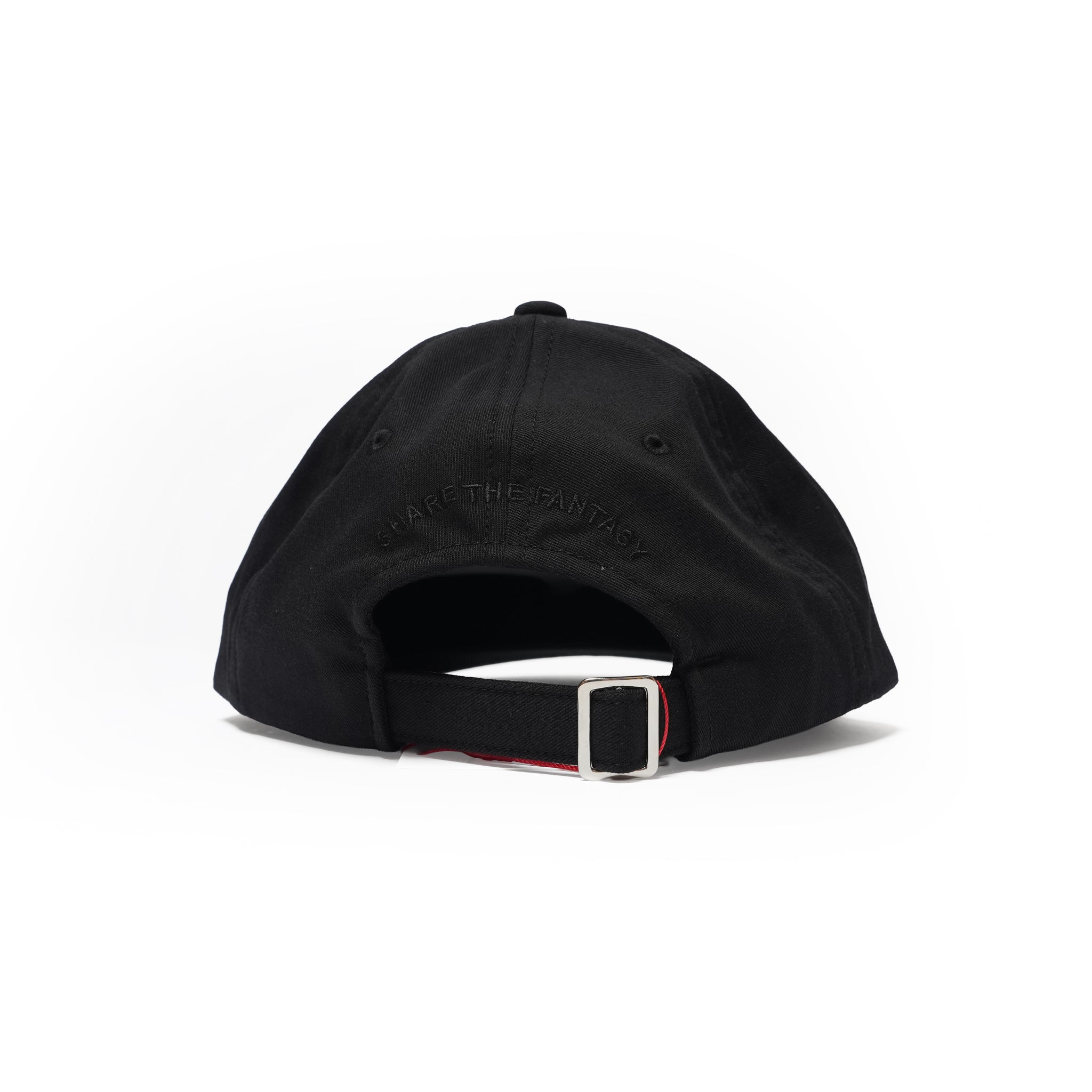 6 PANEL LONG BRIM CAP – Black(Plane) | SHARE THE FANTASY