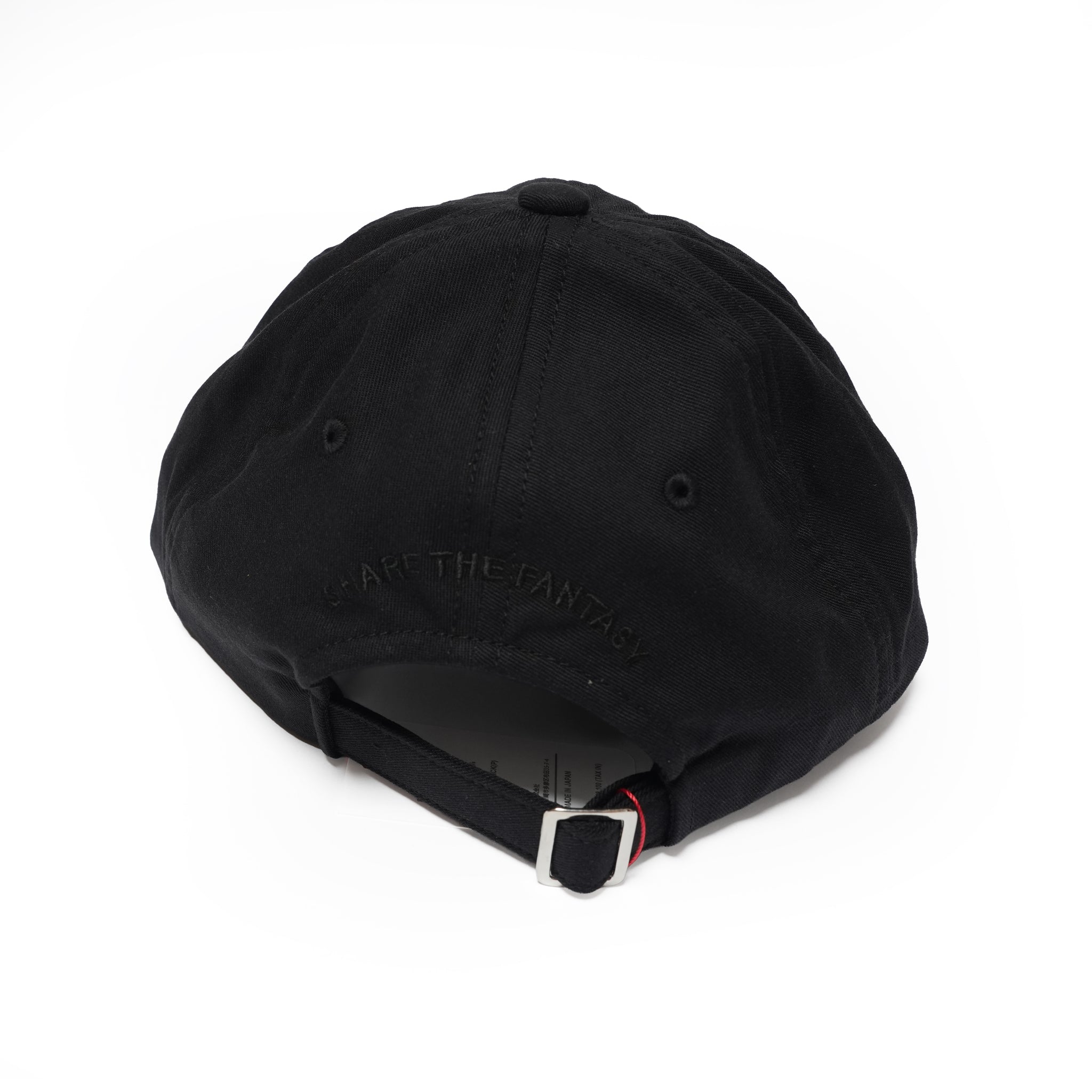 6 PANEL LONG BRIM CAP – Black(Plane) | SHARE THE FANTASY
