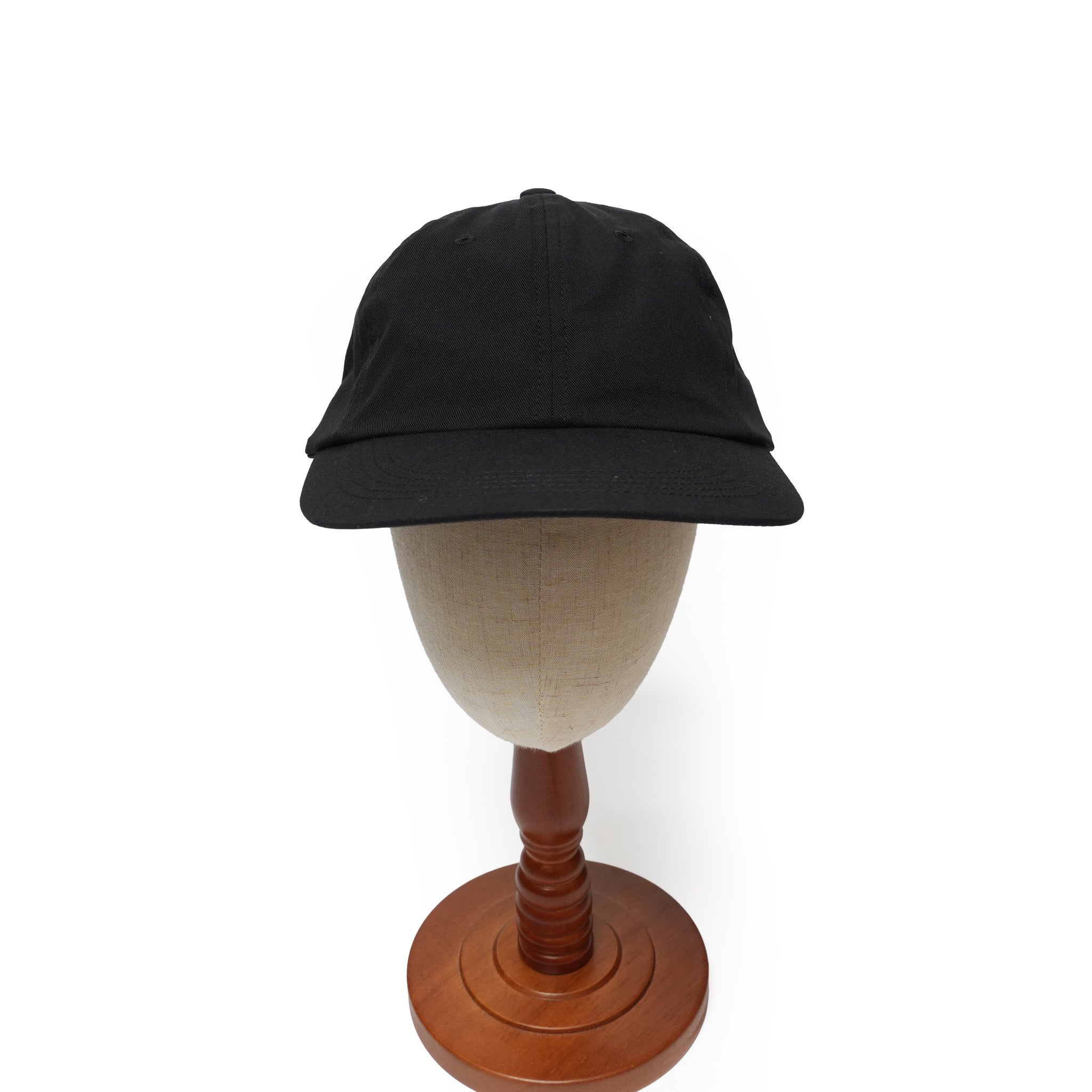 6 PANEL LONG BRIM CAP – Black(Plane) | SHARE THE FANTASY