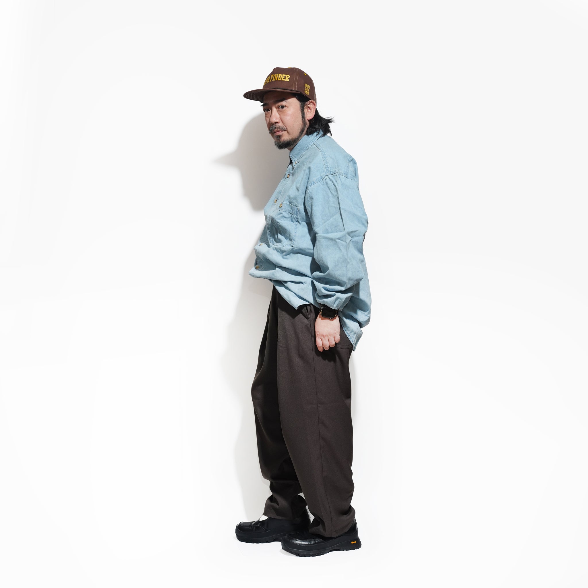 №11 NPID polyester suitsfabric Beachslacks 🏝️ – Charcoalgray | RELAX FIT