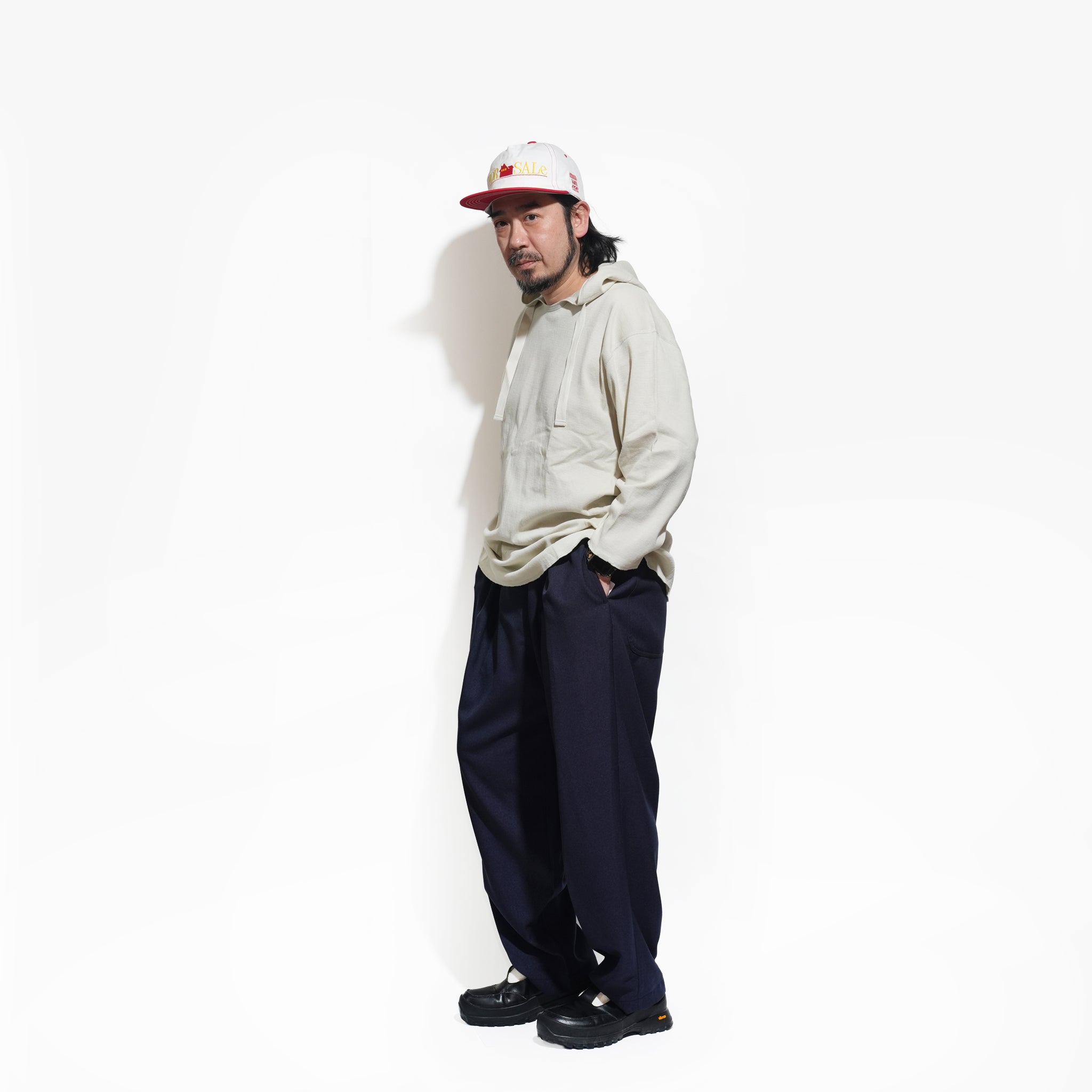 №11 NPID polyester suitsfabric Beachslacks 🏝️ – Navy | RELAX FIT
