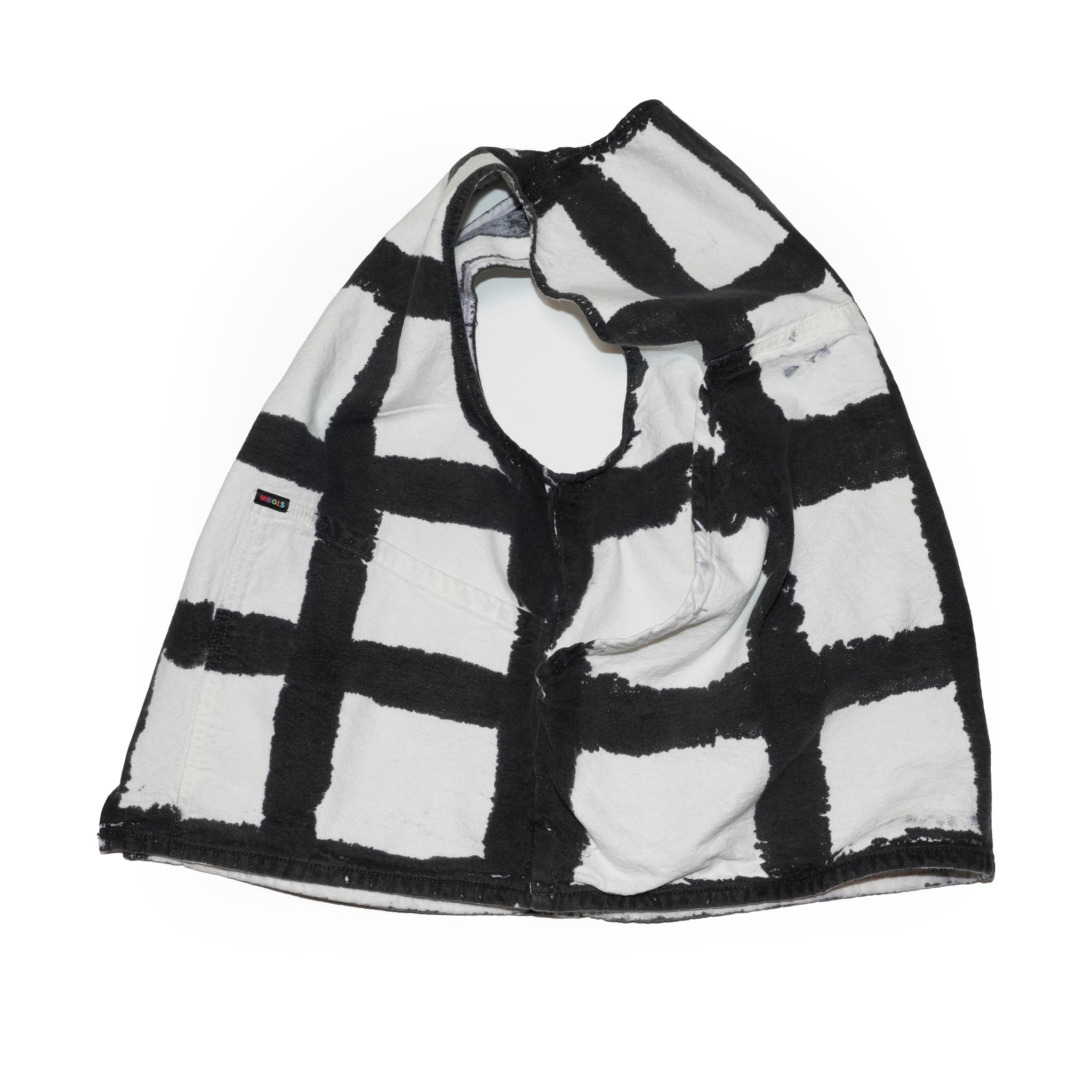Licorice Check Work Vest【MEALS CLOTHING_ミールズクロージング】