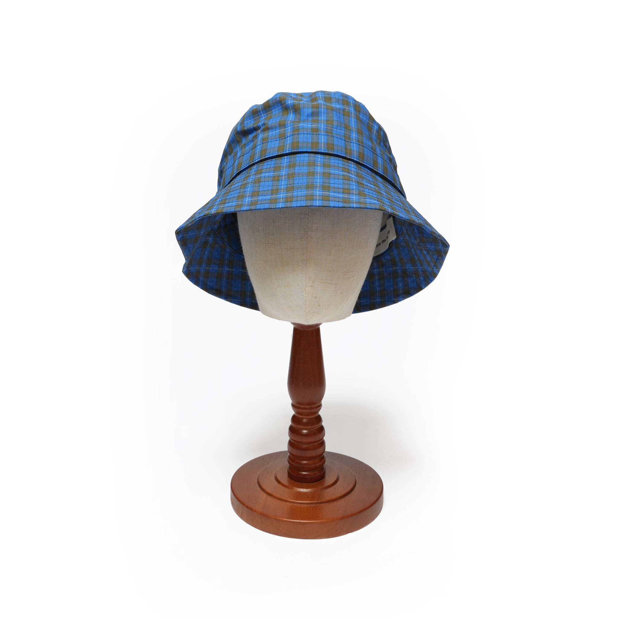BUCKET HAT – Blue(Check) | SHARE THE FANTASY