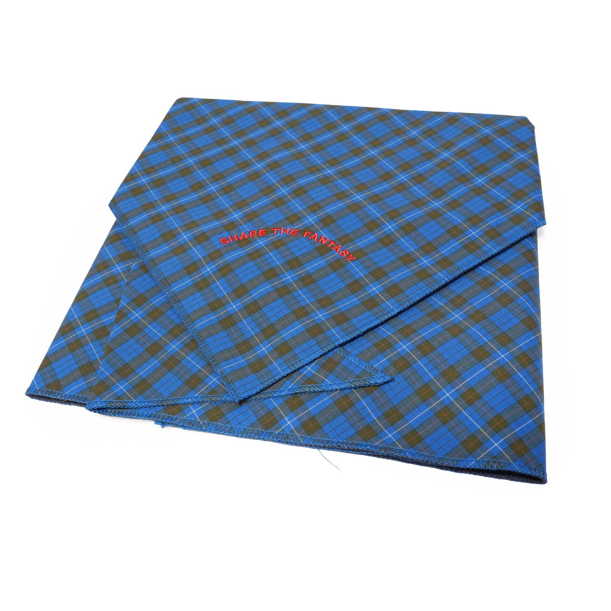 BANDANA – Blue(Check) | SHARE THE FANTASY