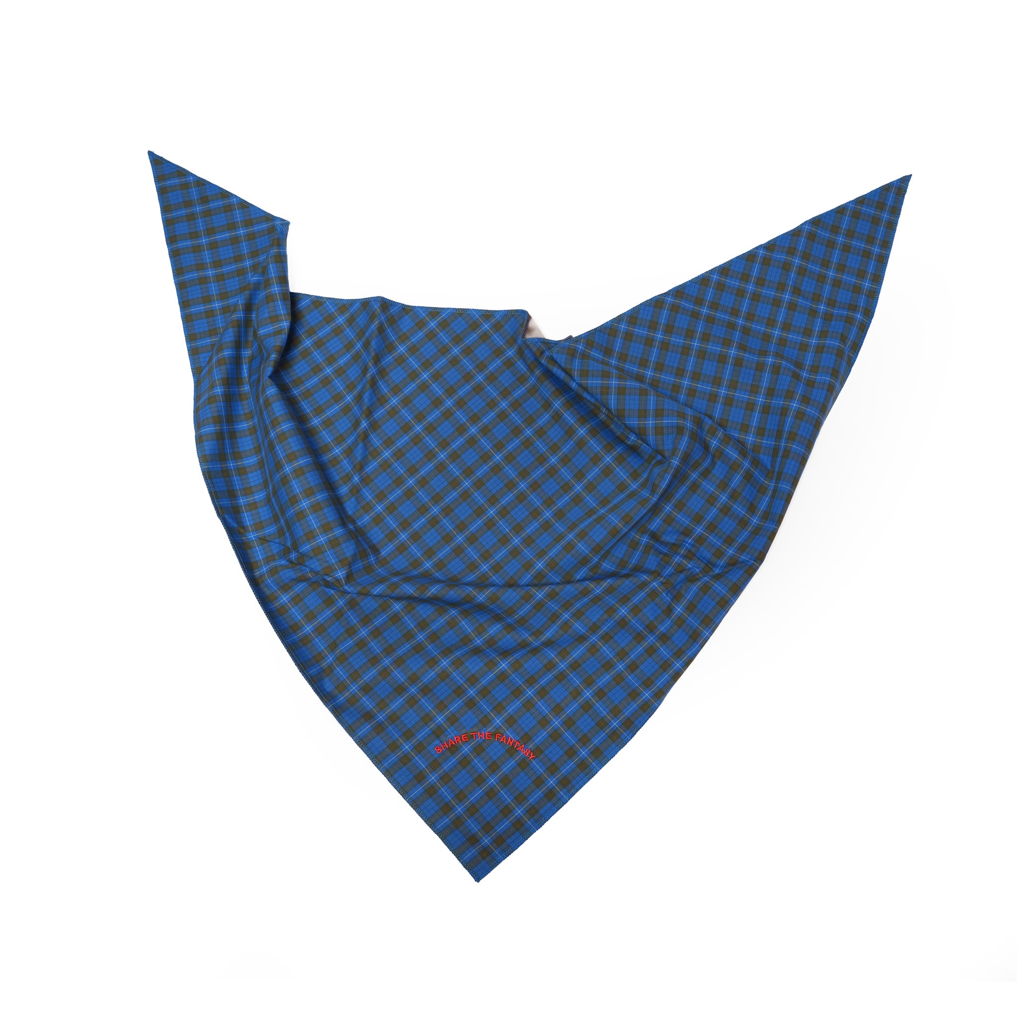 BANDANA – Blue(Check) | SHARE THE FANTASY