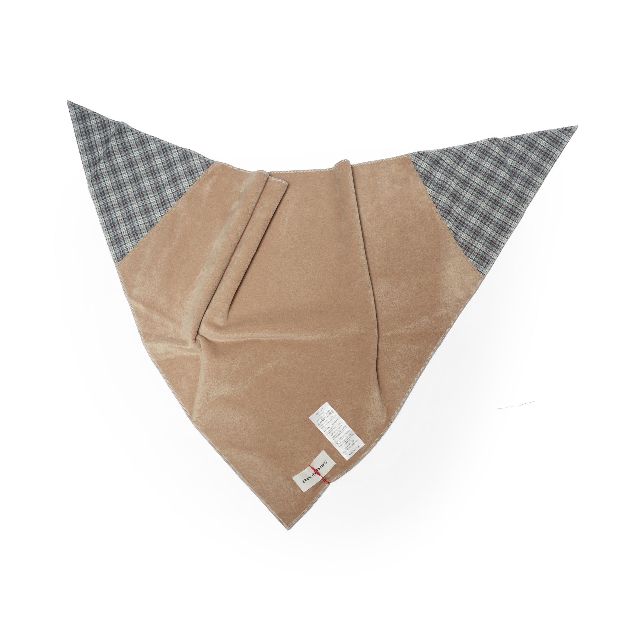 BANDANA – White(Check) | SHARE THE FANTASY