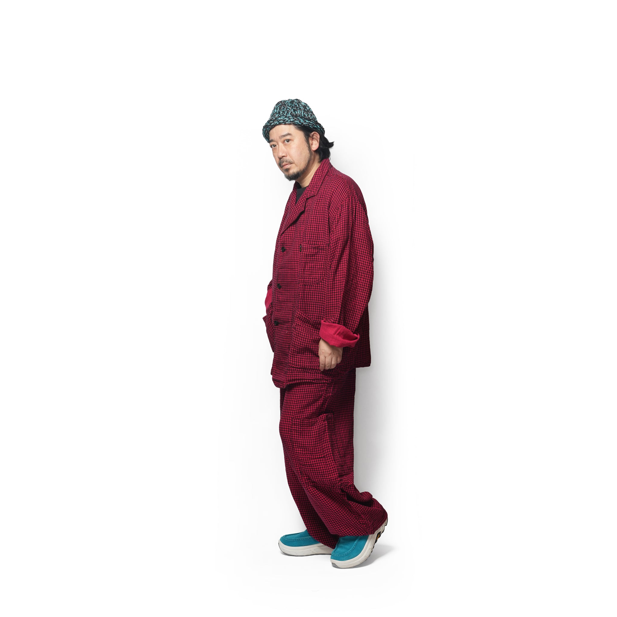 Strawberry Plaid Chef Pant | Meals Clothing