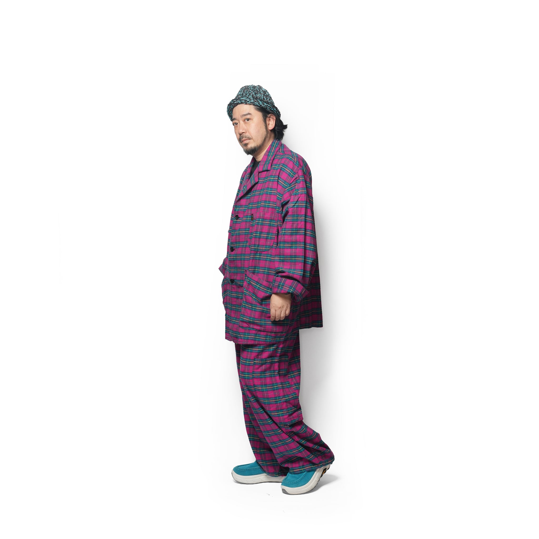 Raspberry Flannel Chef Pant | Meals Clothing