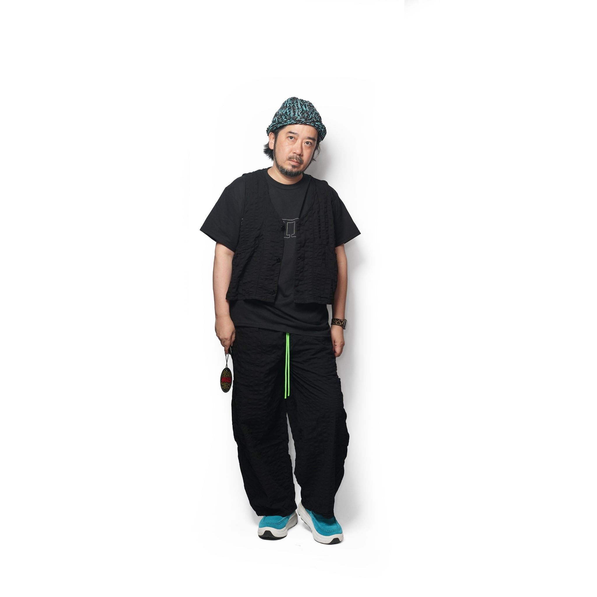 F.D.A. Seersucker Shirt Vest | Meals Clothing