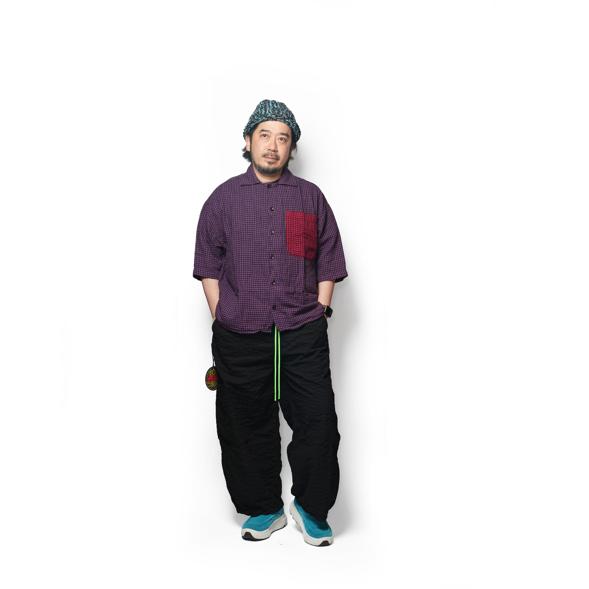 Grape Plaid Work Shirt | Meals Clothing