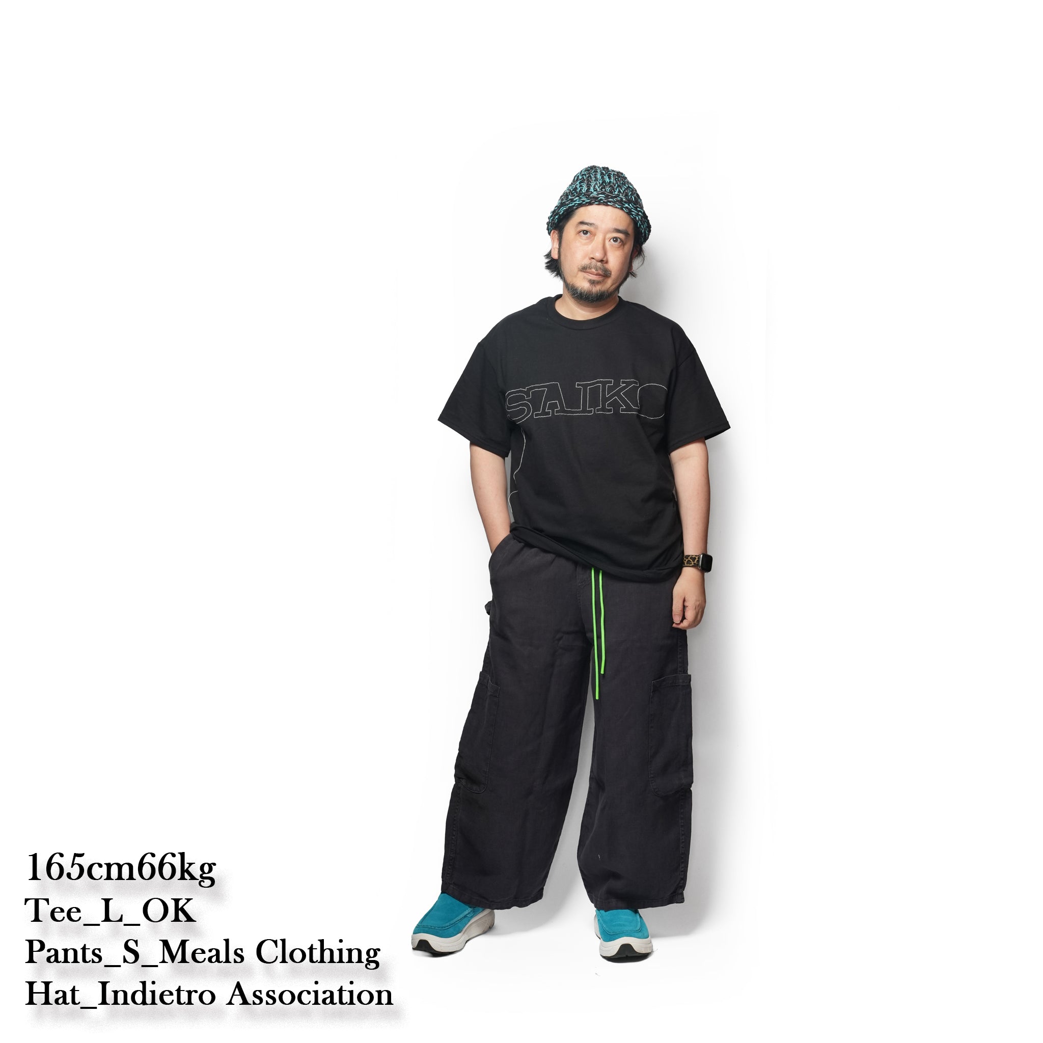 F.D.A. Black Sesame Linen Chef Pant | Meals Clothing