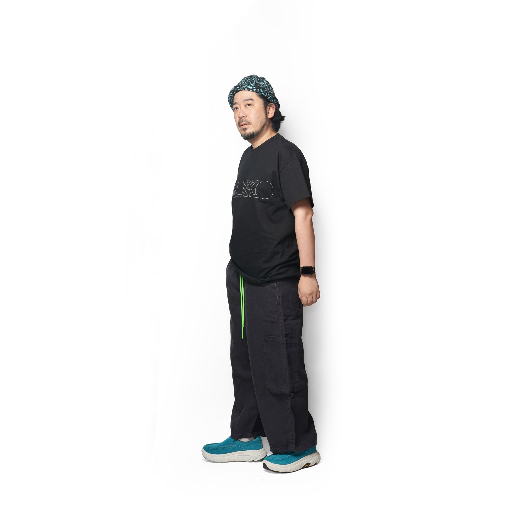 F.D.A. Black Sesame Linen Chef Pant | Meals Clothing