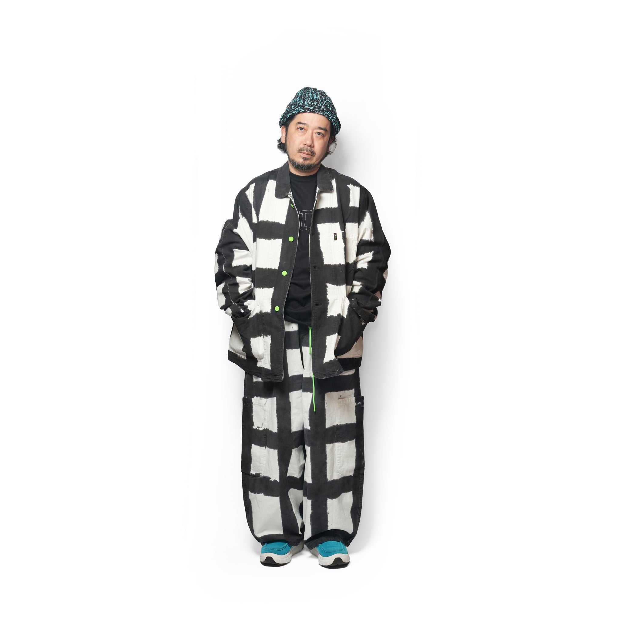 Licorice Check Forager Coat | Meals Clothing