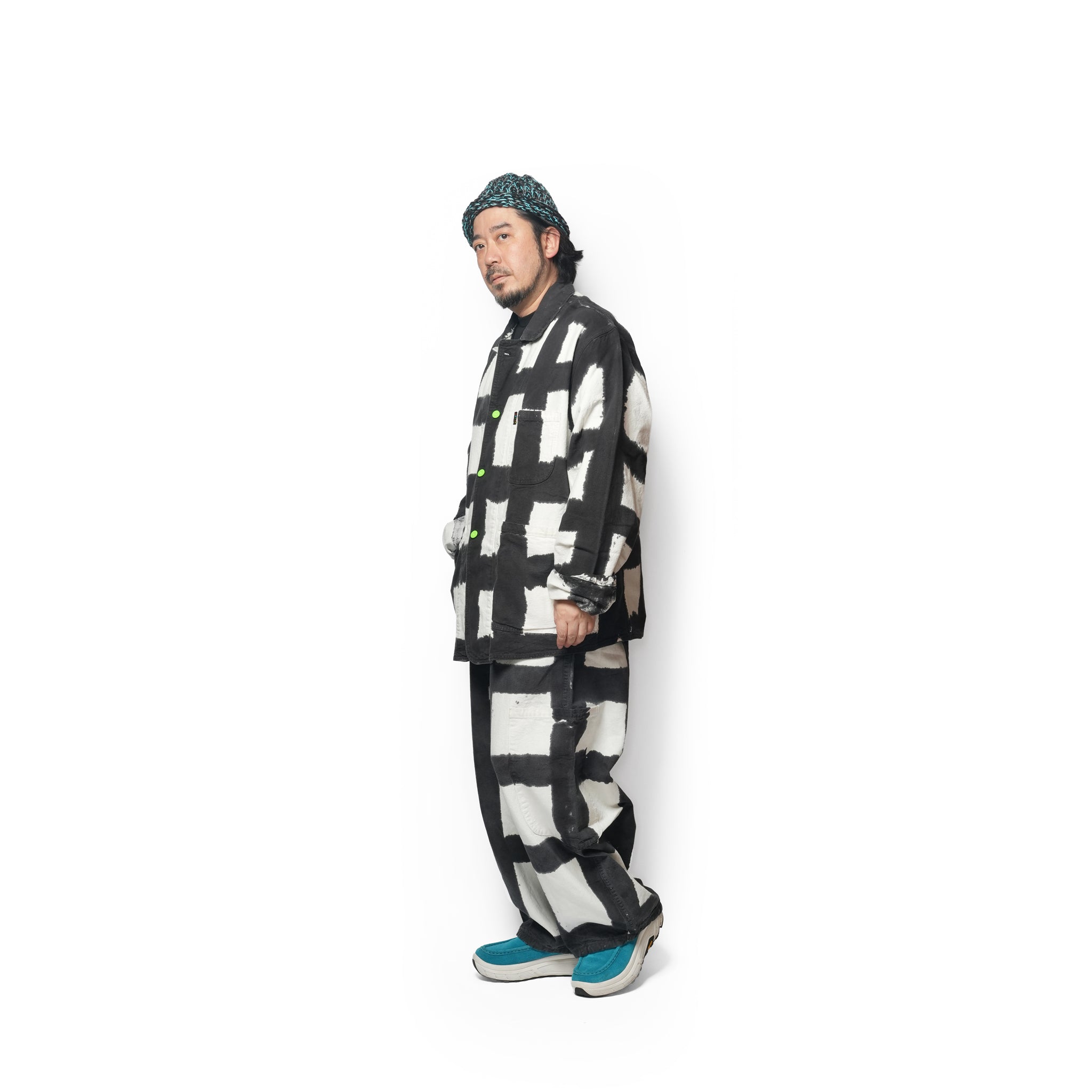 Licorice Check Forager Coat | Meals Clothing