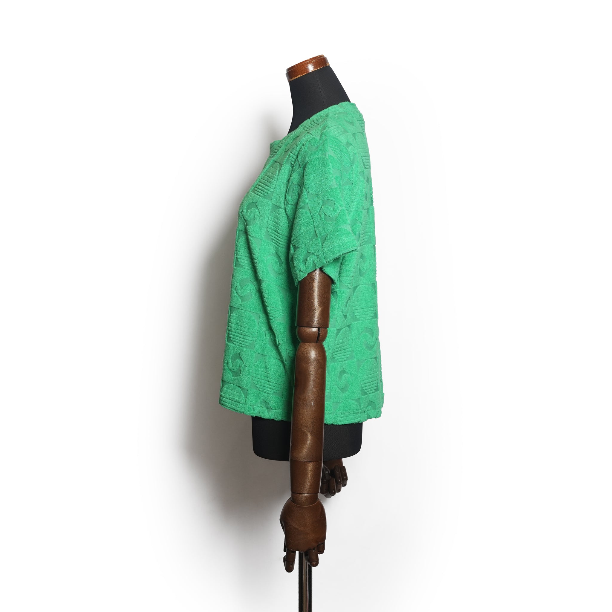 CRUISE TDOLPHINE TERRY TOP – Tropical Green | ARAMINTA JAMES