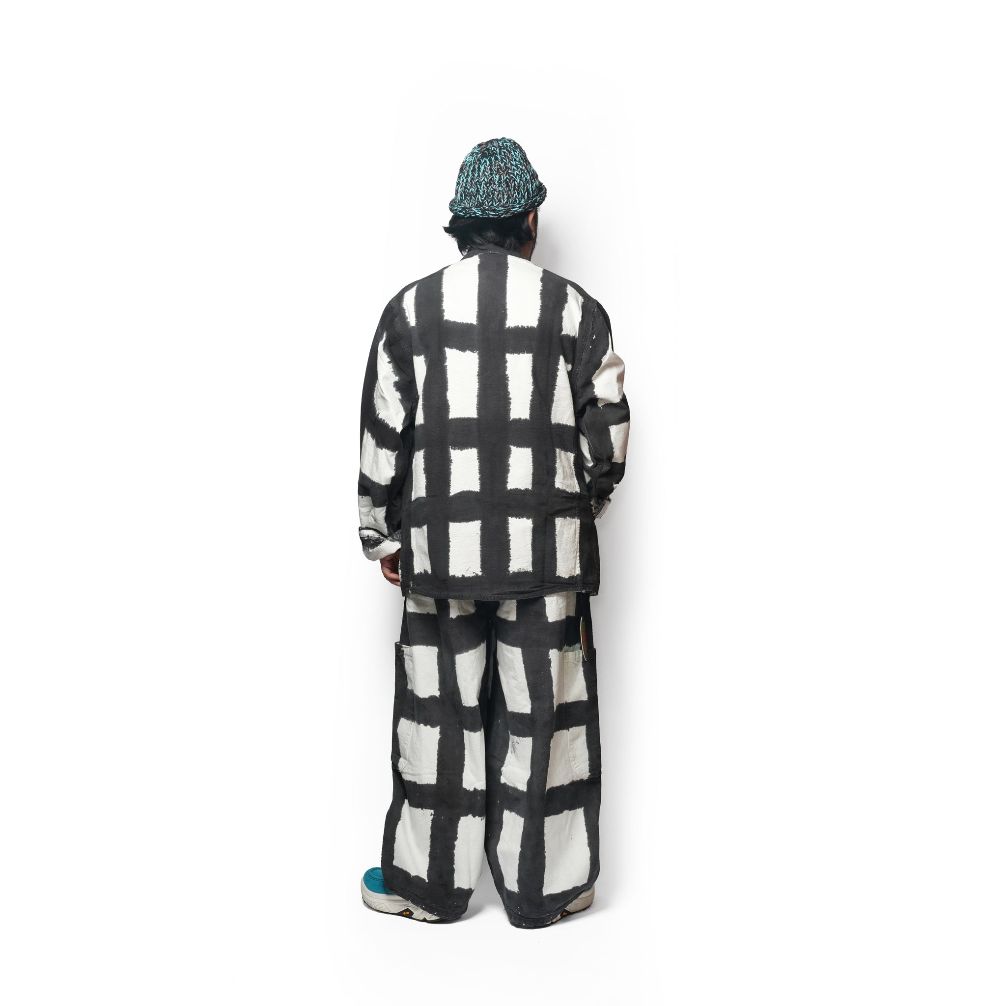 Licorice Check Forager Coat | Meals Clothing
