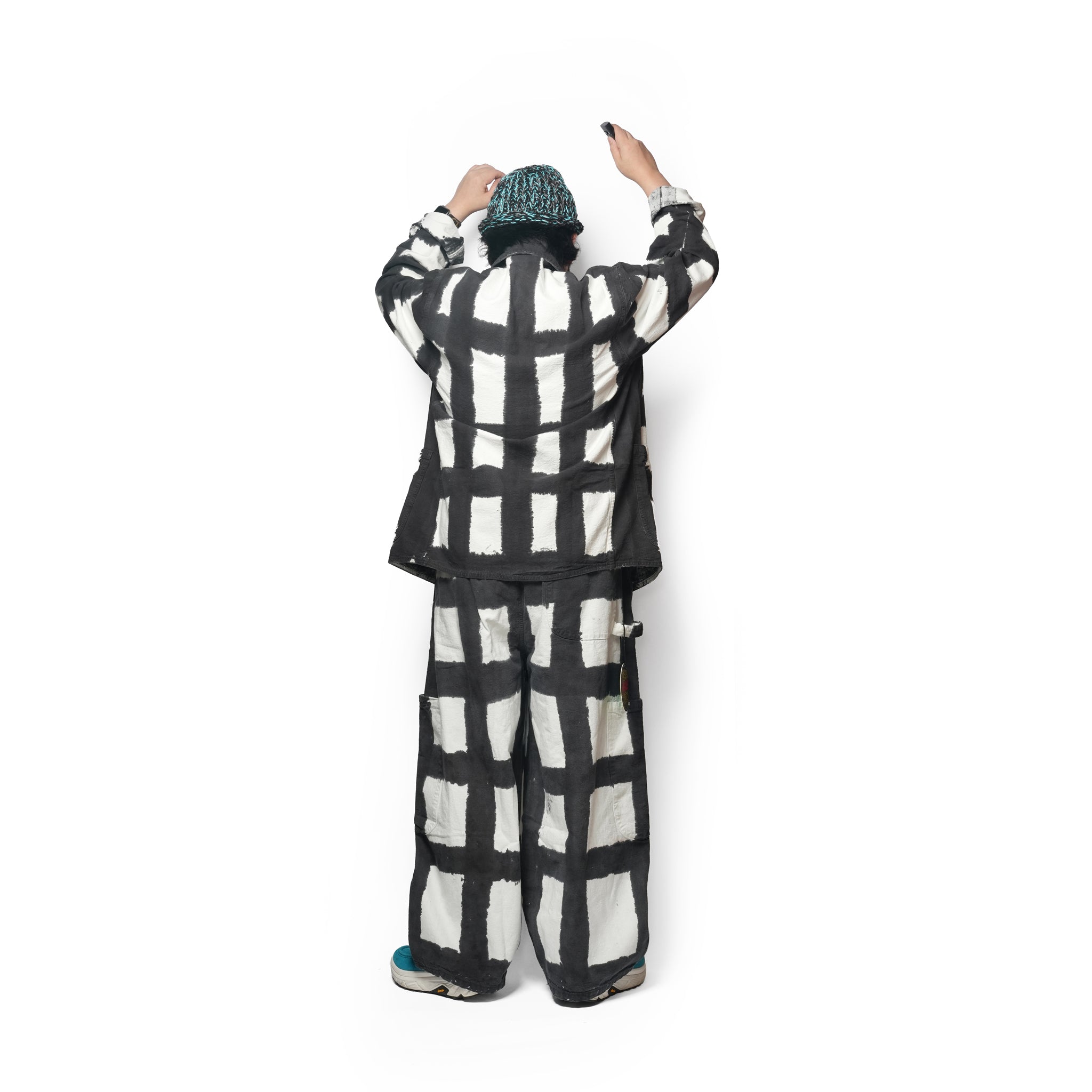 Licorice Check Forager Coat | Meals Clothing