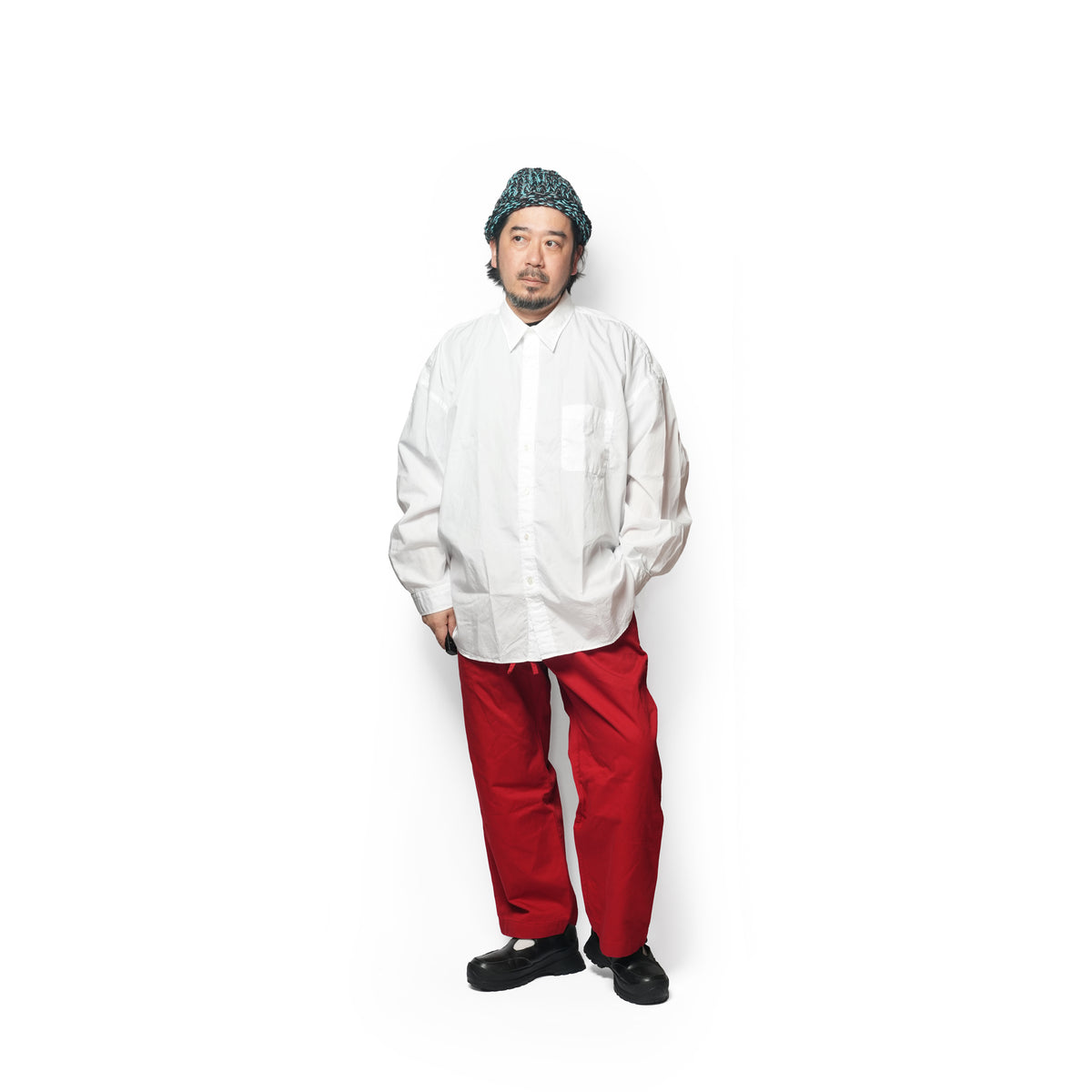 BAGS EASY PANTS-CHINO – Red | CATTA