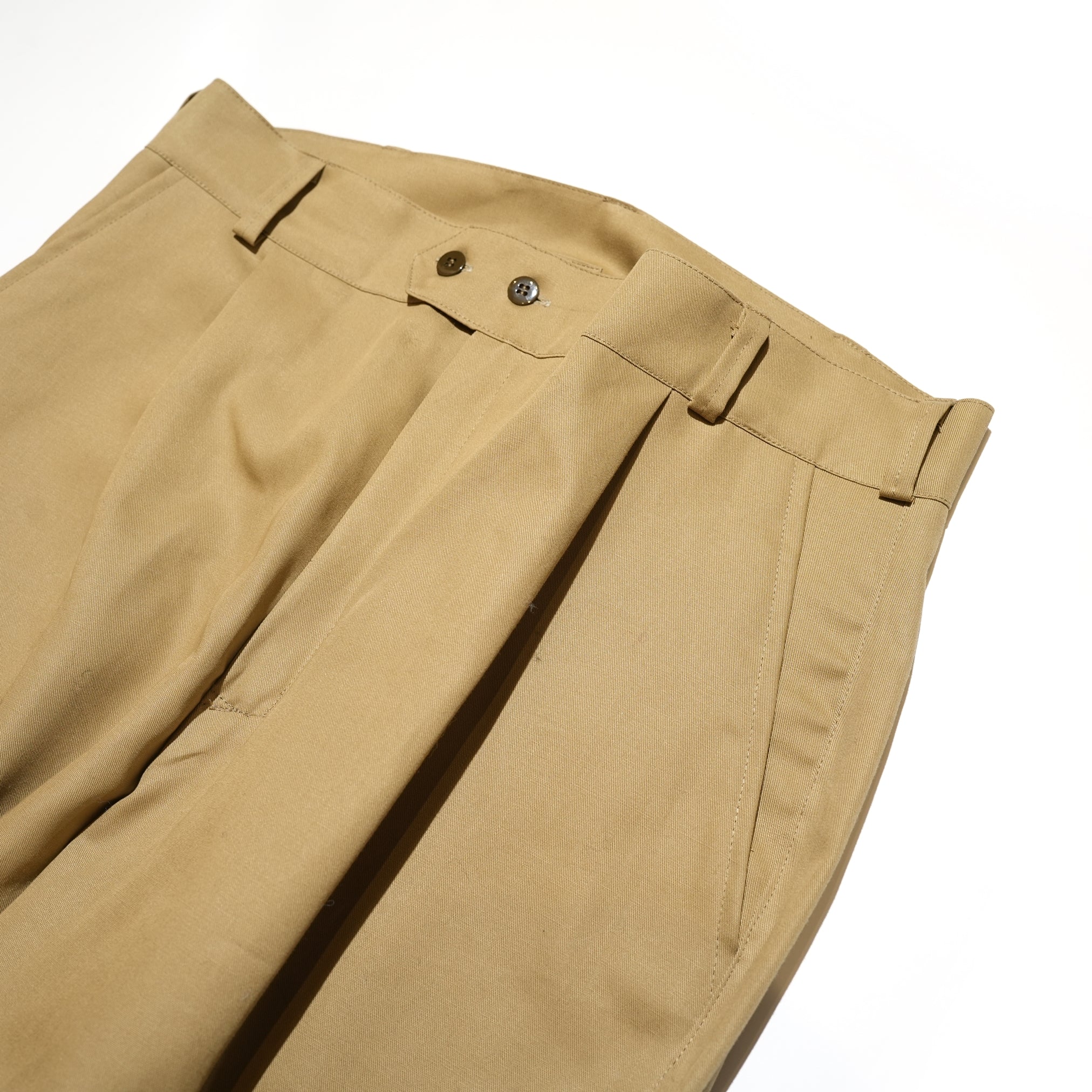 ve2024ss01B | PANTALONE LAVORO_Long LIMITED FABRIC | Color:Nato Kaki【VECCHI_ベッチ】