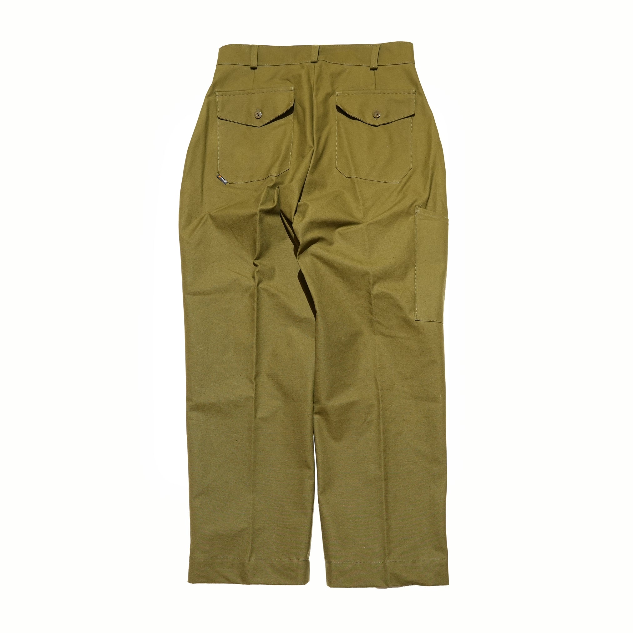 ve2024ss01A | PANTALONE LAVORO_Long LIMITED FABRIC | Color:Hungary Military Olive 【VECCHI_ベッチ】