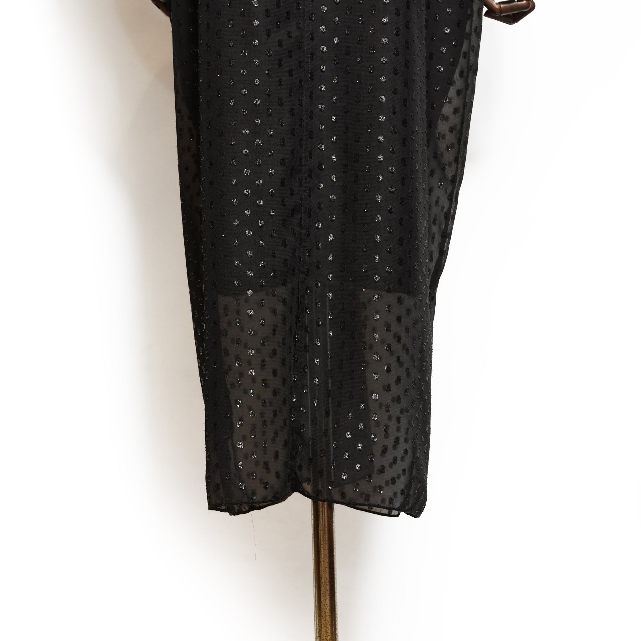 u neck cocoon dress – Blackdot | WHT26HOP4079_Blackdot | WHYTO