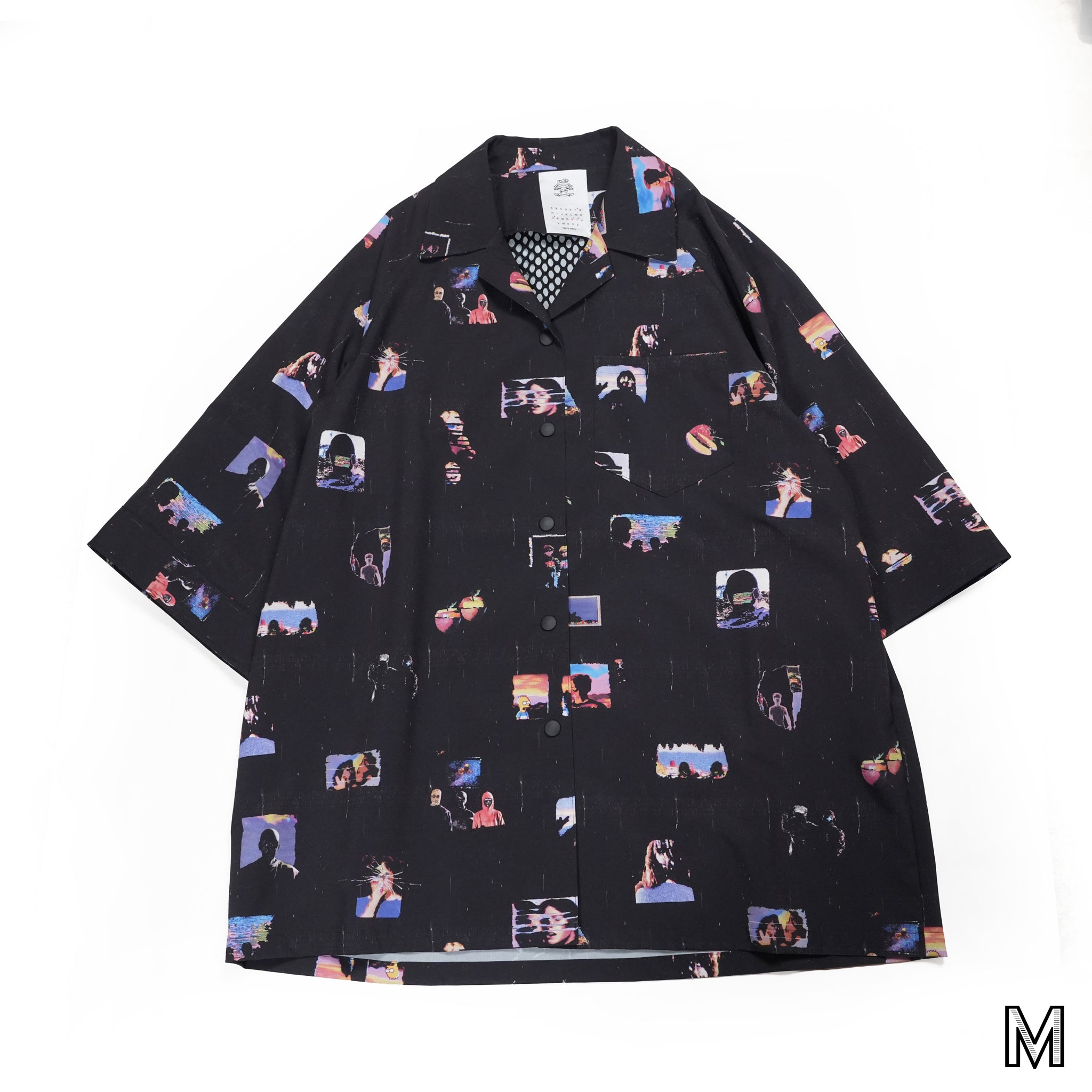 PEDESTRIAN OVERSIZED SHIRT | Color_Black | No_SF26SS-03_Black【STOF_ストフ】