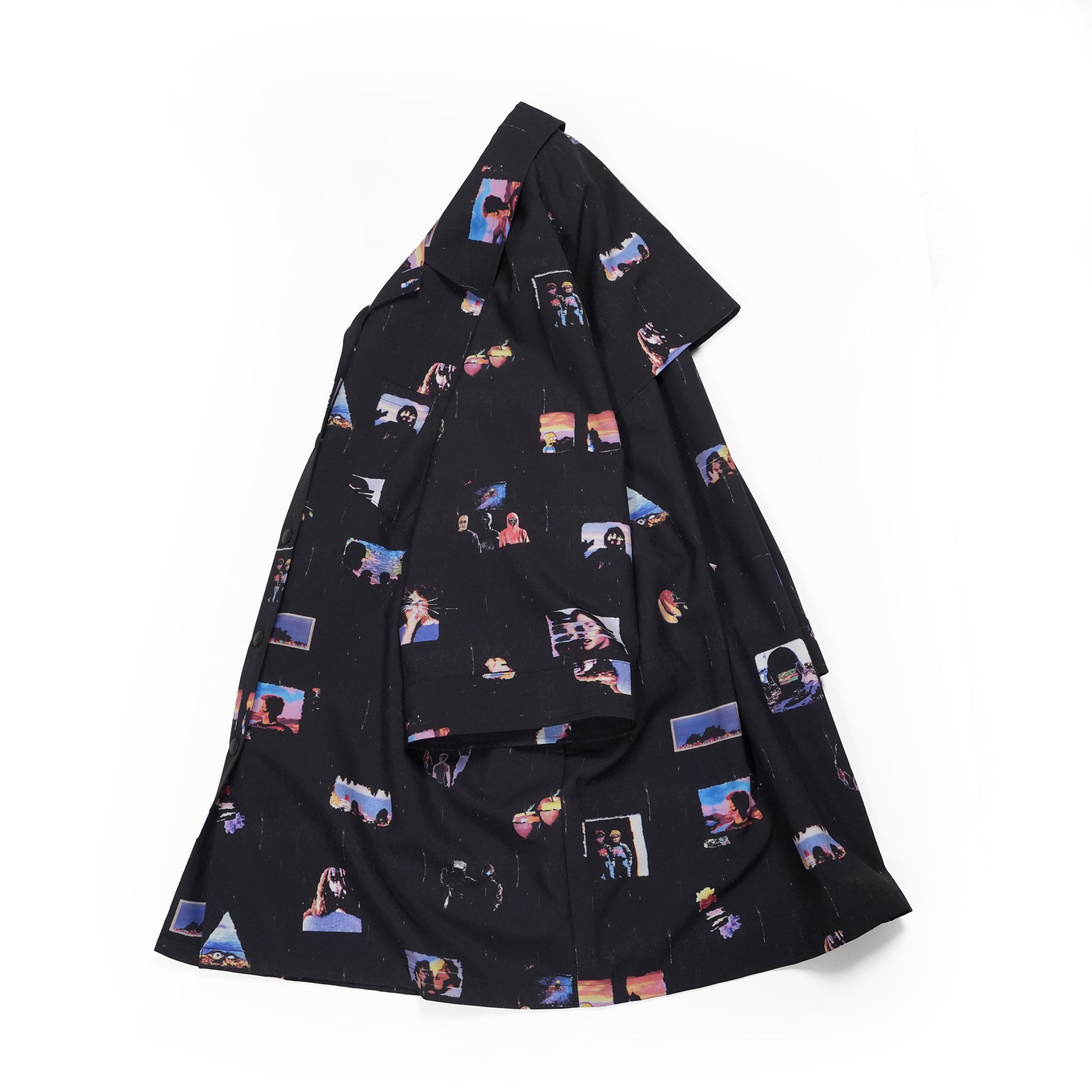 PEDESTRIAN OVERSIZED SHIRT– Black | STOF