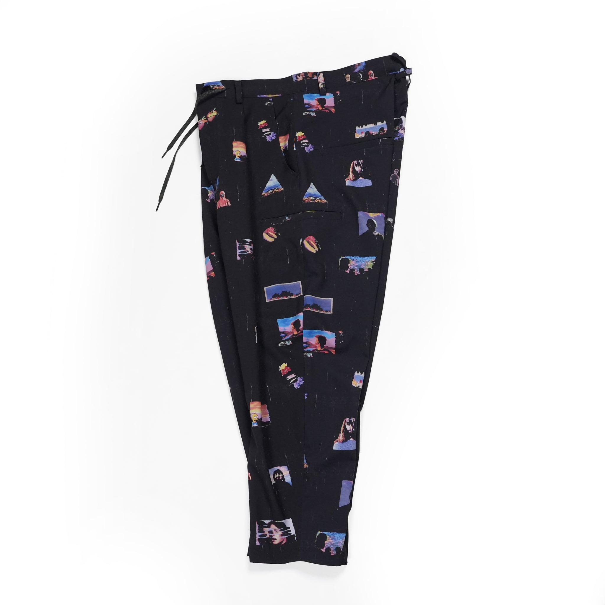 PEDESTRIAN WIDE PANTS– Black | No_SF26SS-06_Black | STOF