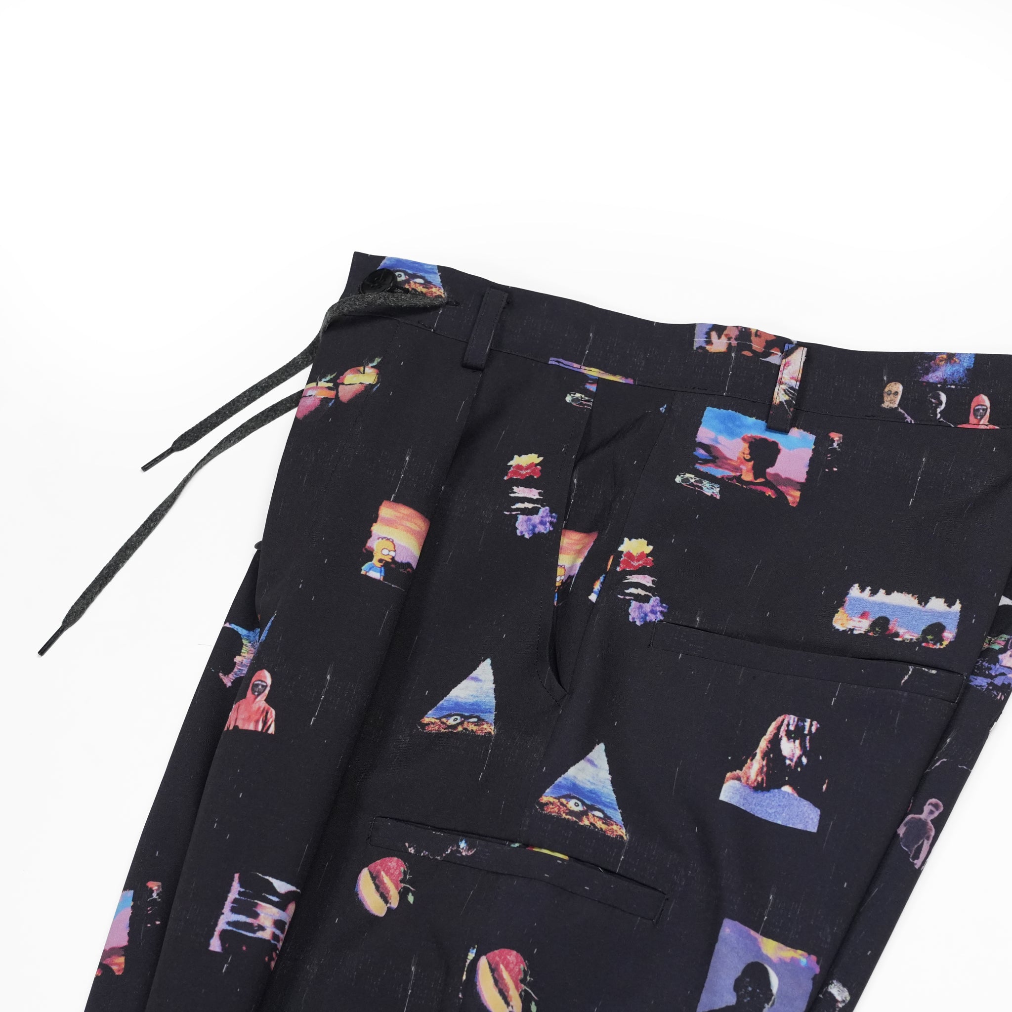 PEDESTRIAN WIDE PANTS– Black | No_SF26SS-06_Black | STOF