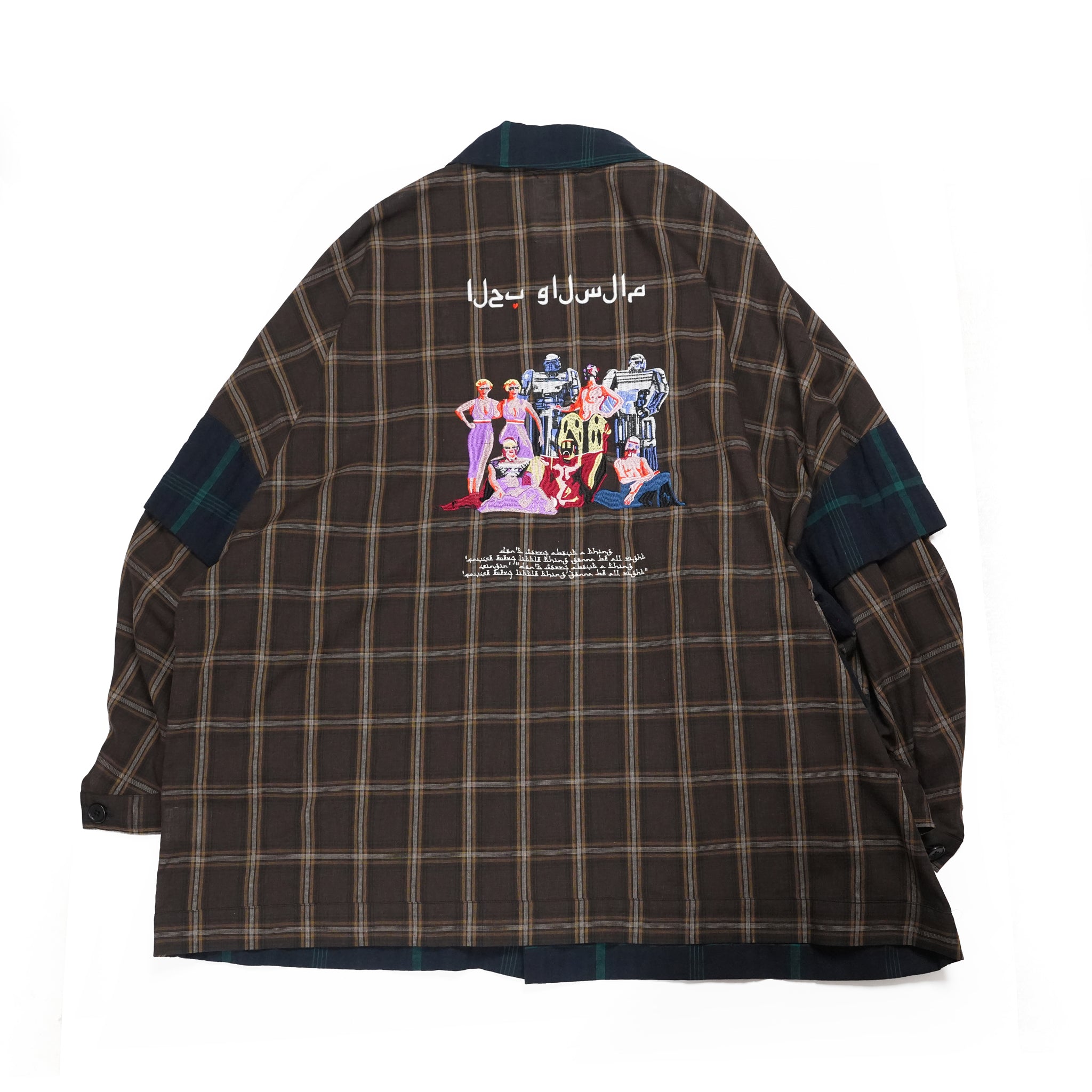 TRIBE EMBROI CHANGE JACKET– Black | STOF