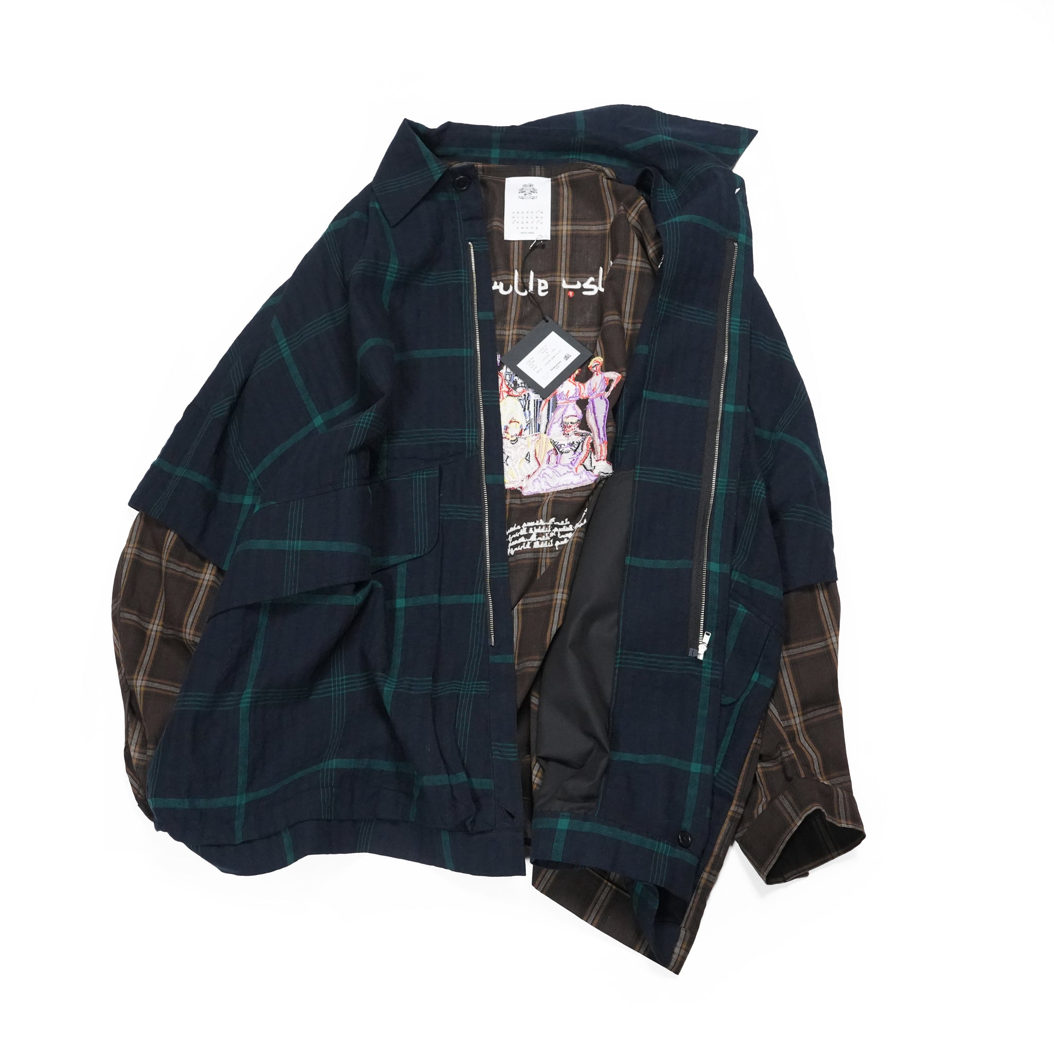 TRIBE EMBROI CHANGE JACKET– Black | STOF